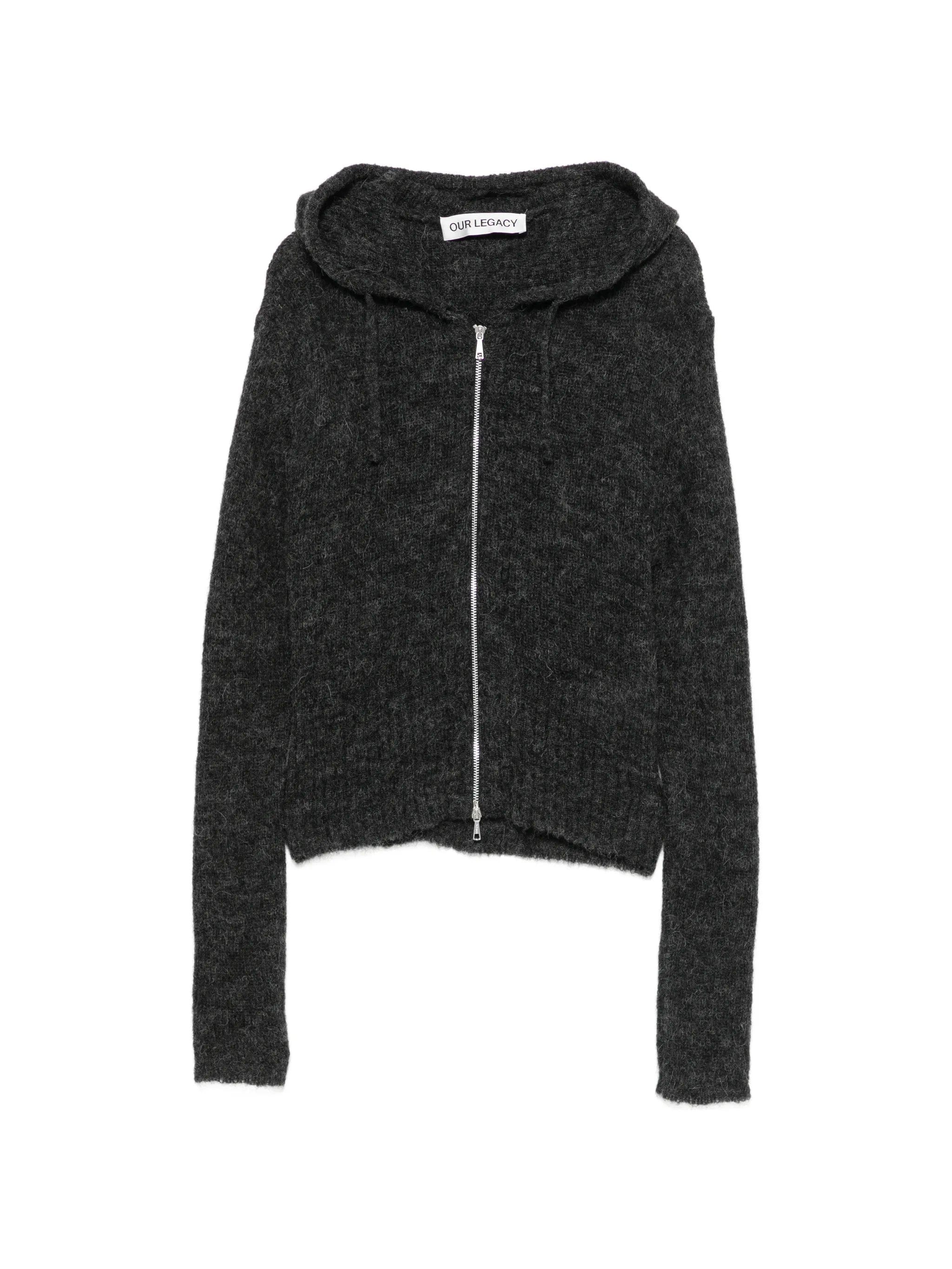 OUR Legacy Compact Hood zip - up cardigan