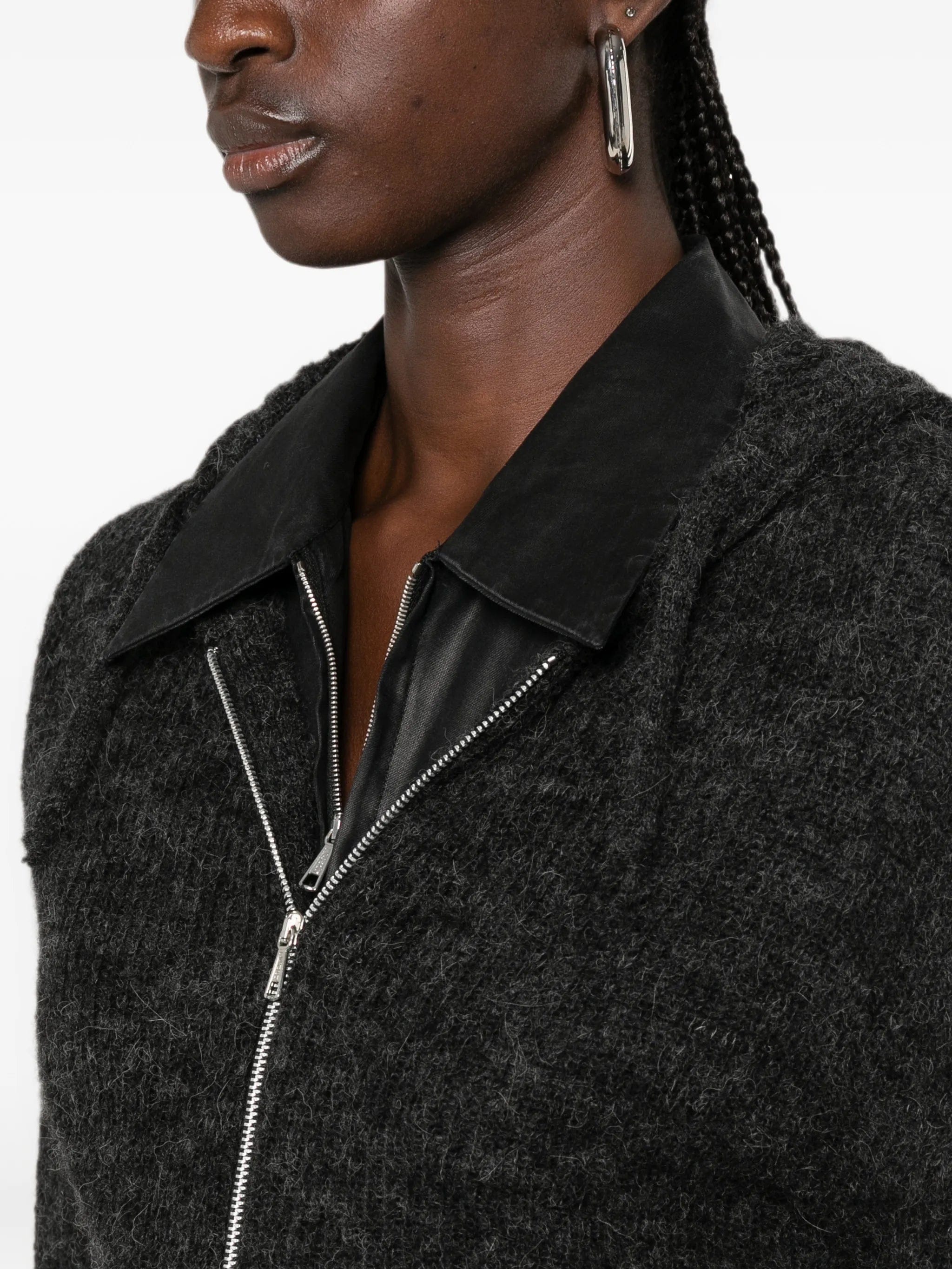 OUR Legacy Compact Hood zip - up cardigan