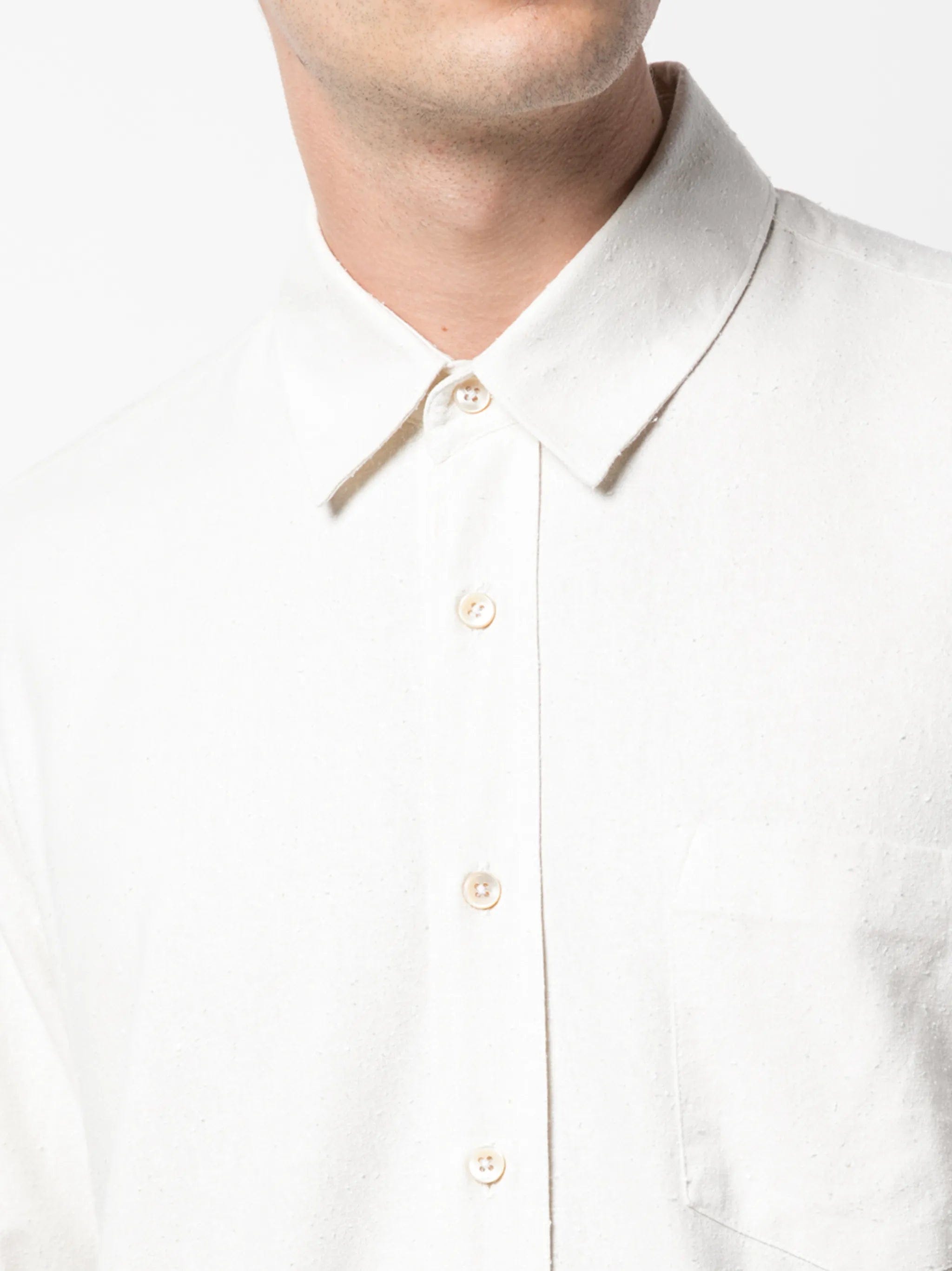 OUR Legacy long - sleeve silk shirt