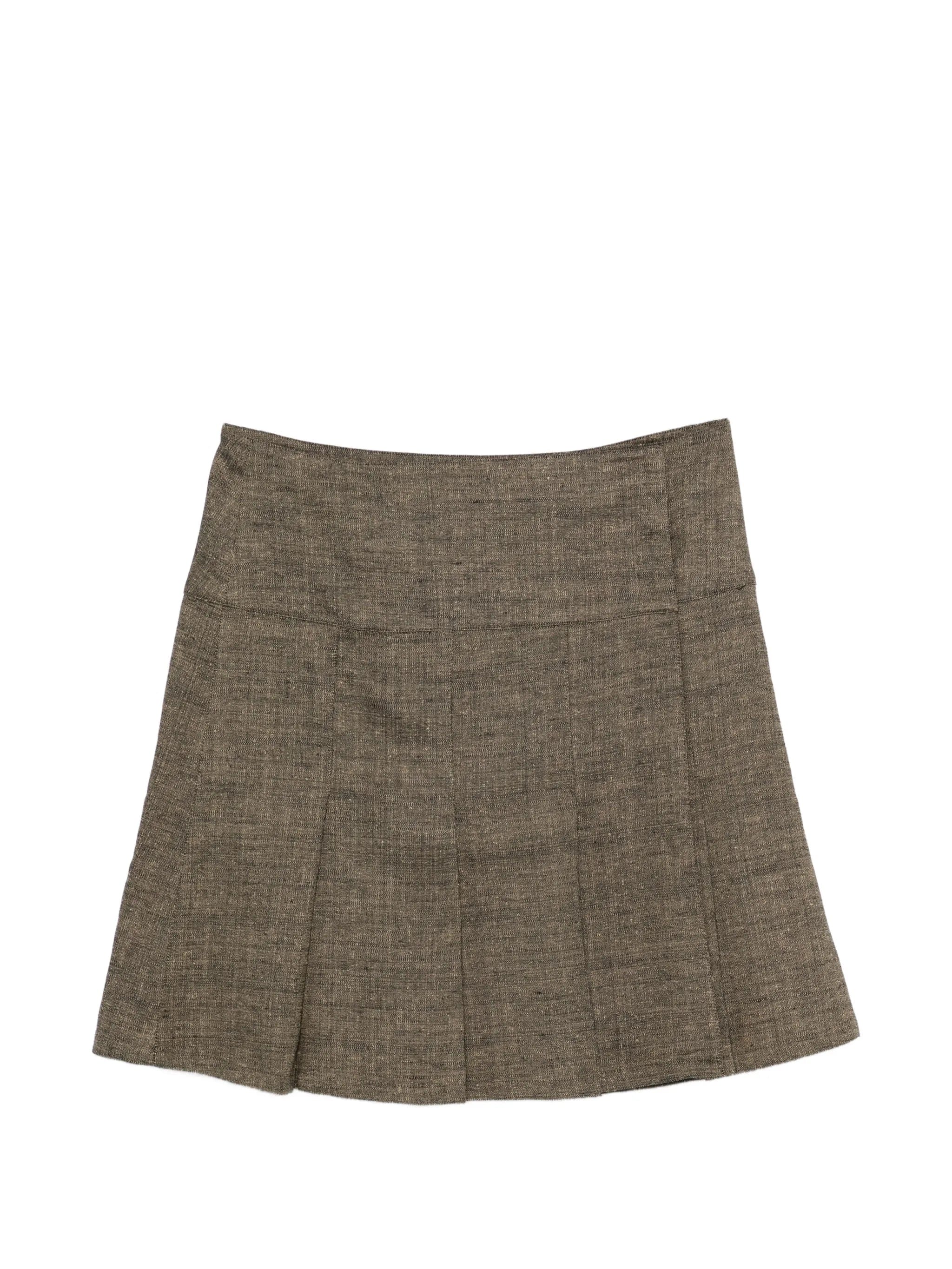 OUR Legacy Girdle pleated skirt