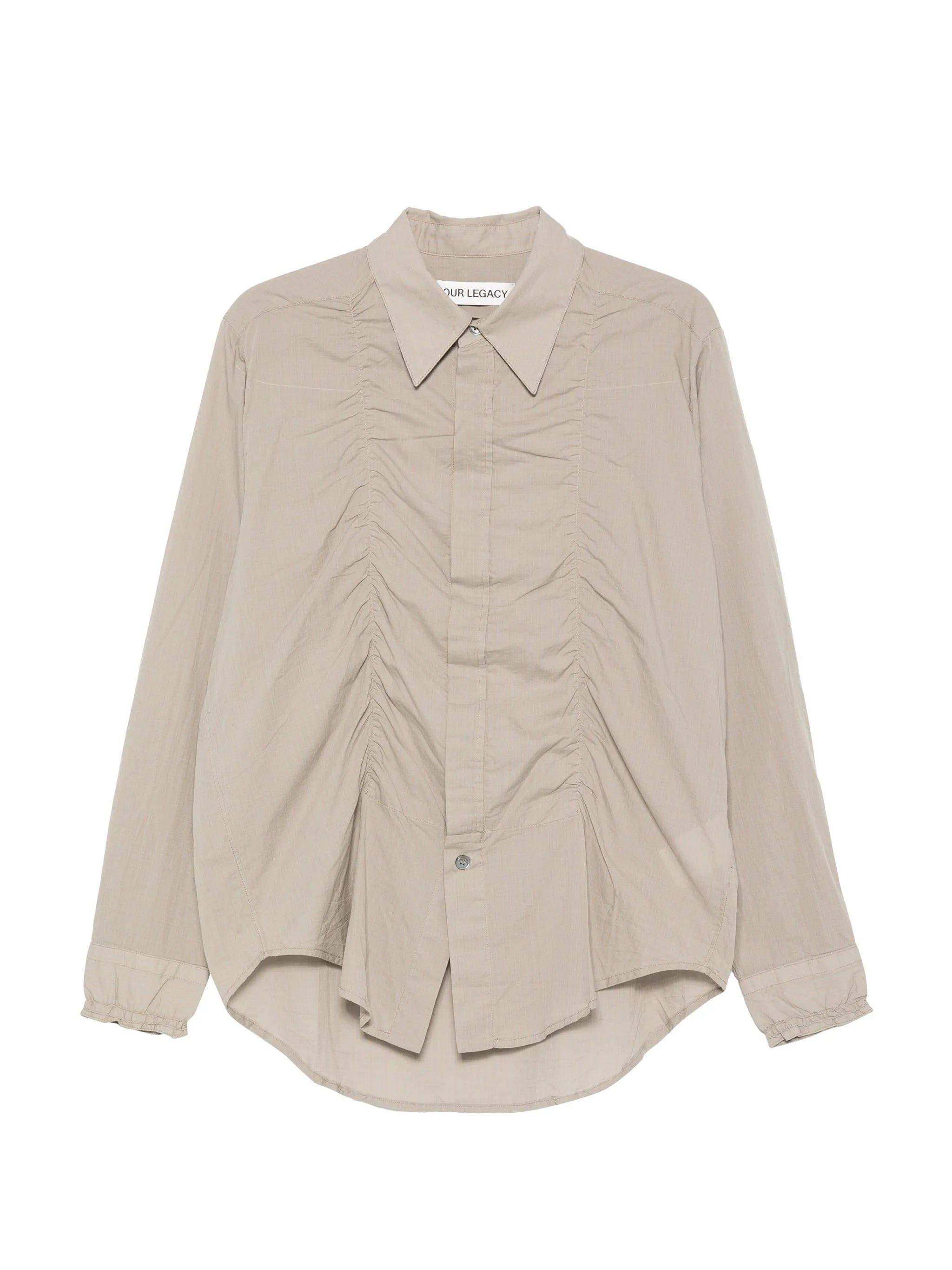 OUR Legacy Jumble ruched shirt