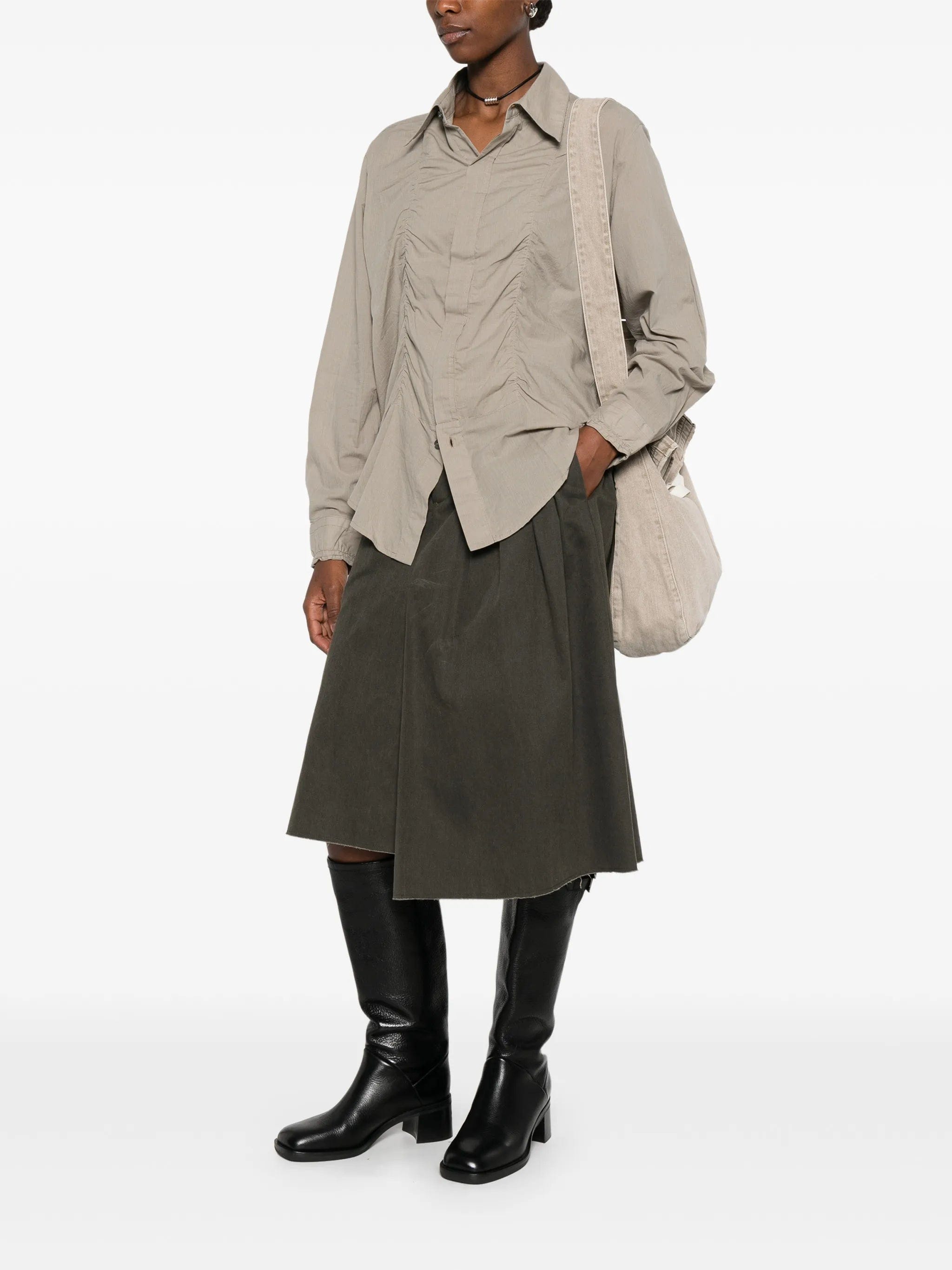 OUR Legacy Jumble ruched shirt