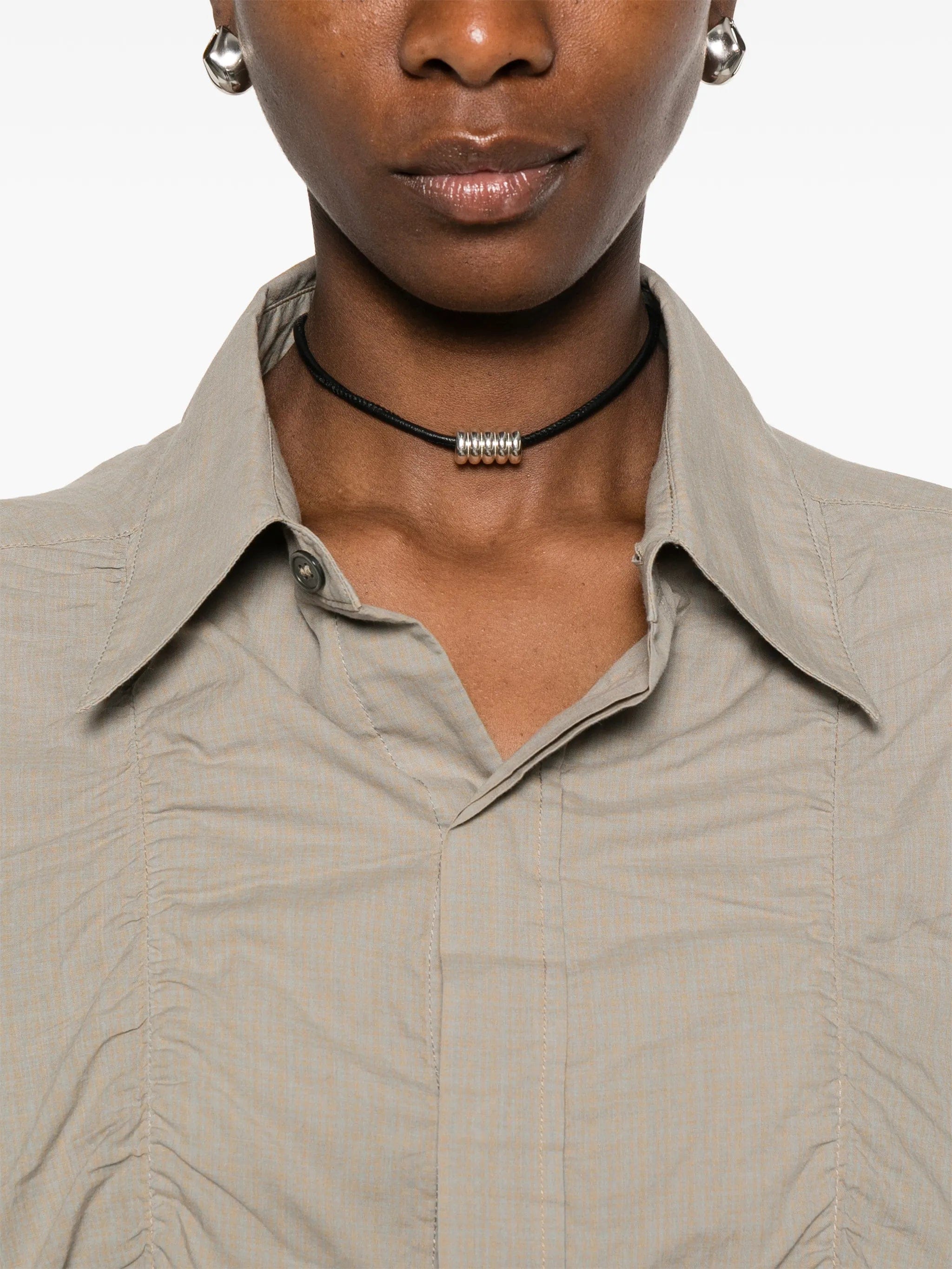 OUR Legacy Jumble ruched shirt