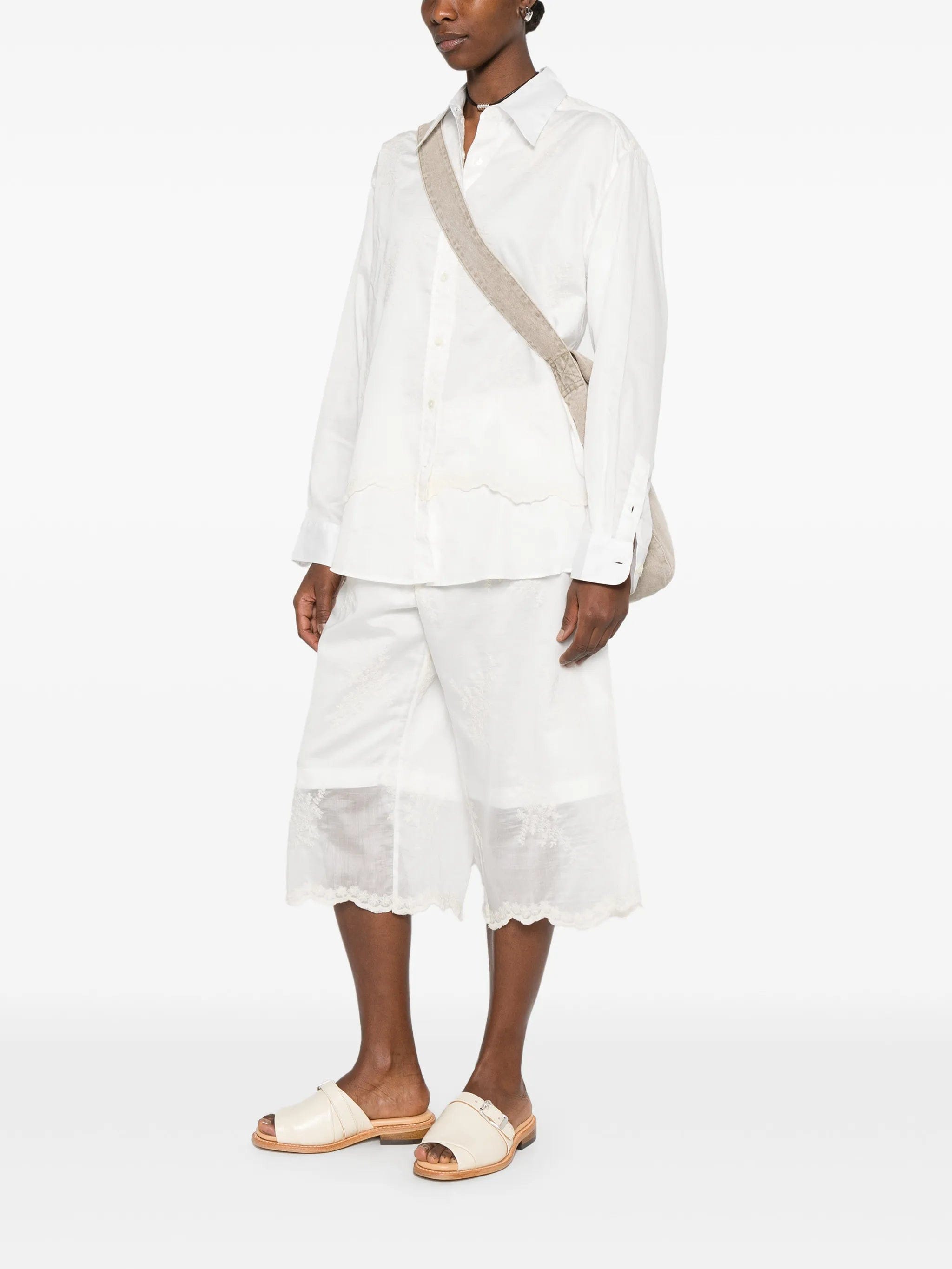 OUR Legacy lace - trim shirt