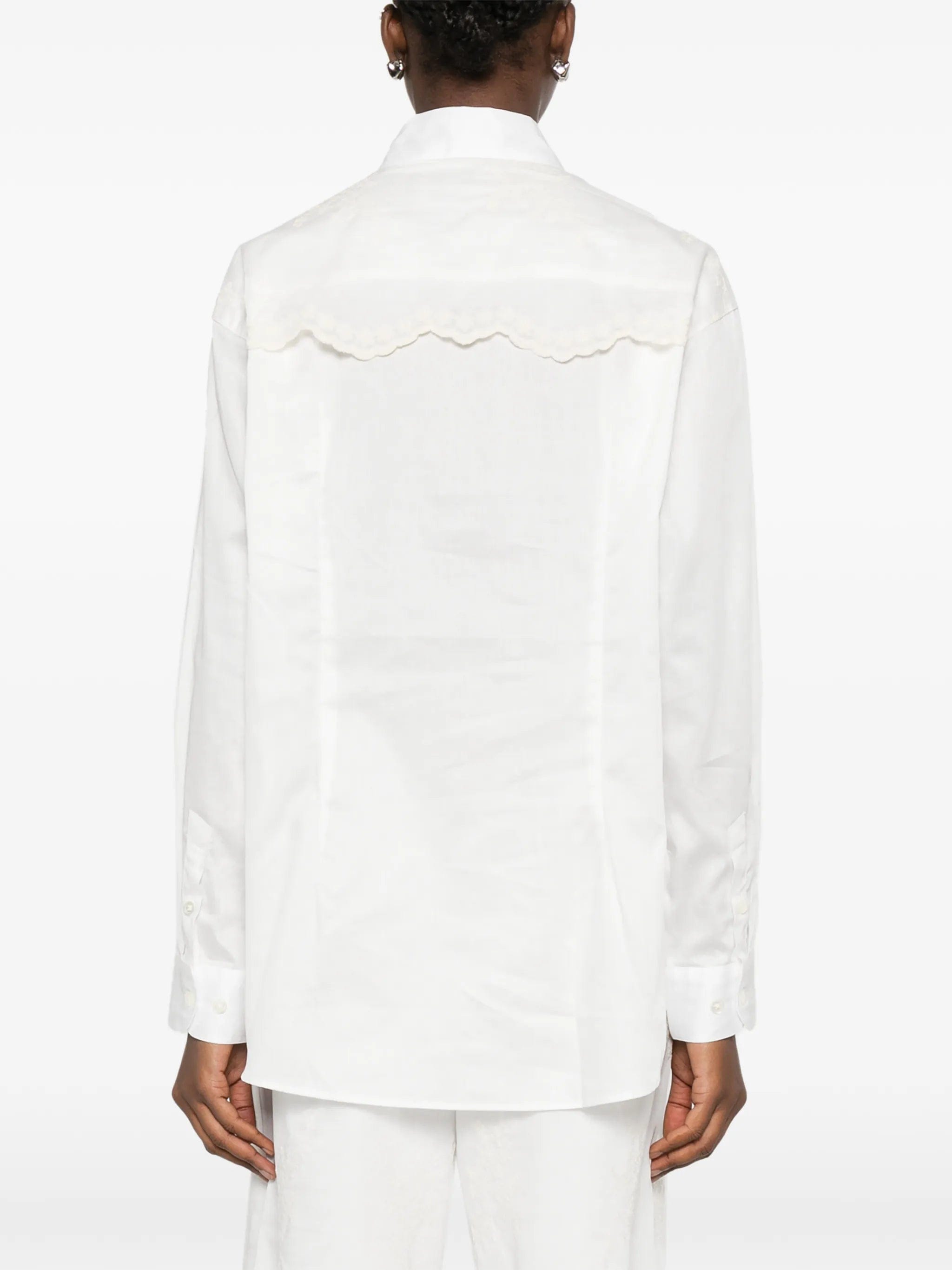 OUR Legacy lace - trim shirt