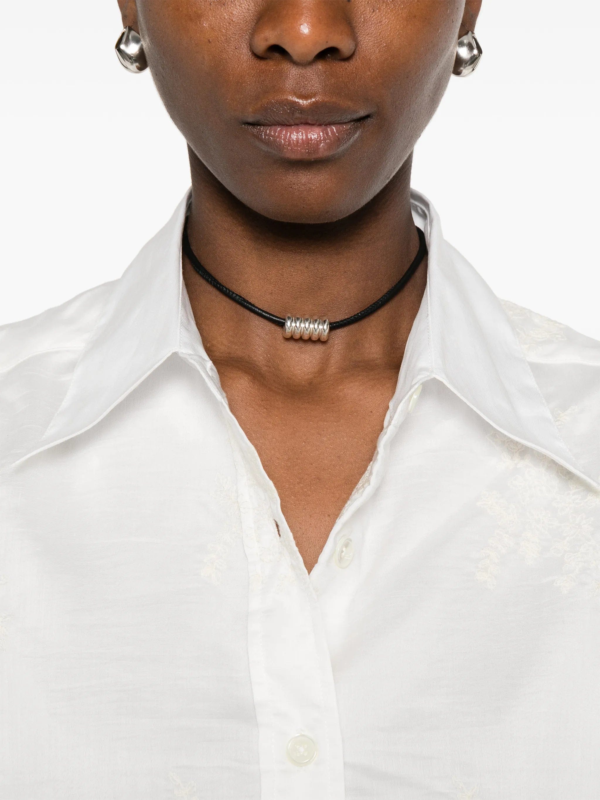 OUR Legacy lace - trim shirt