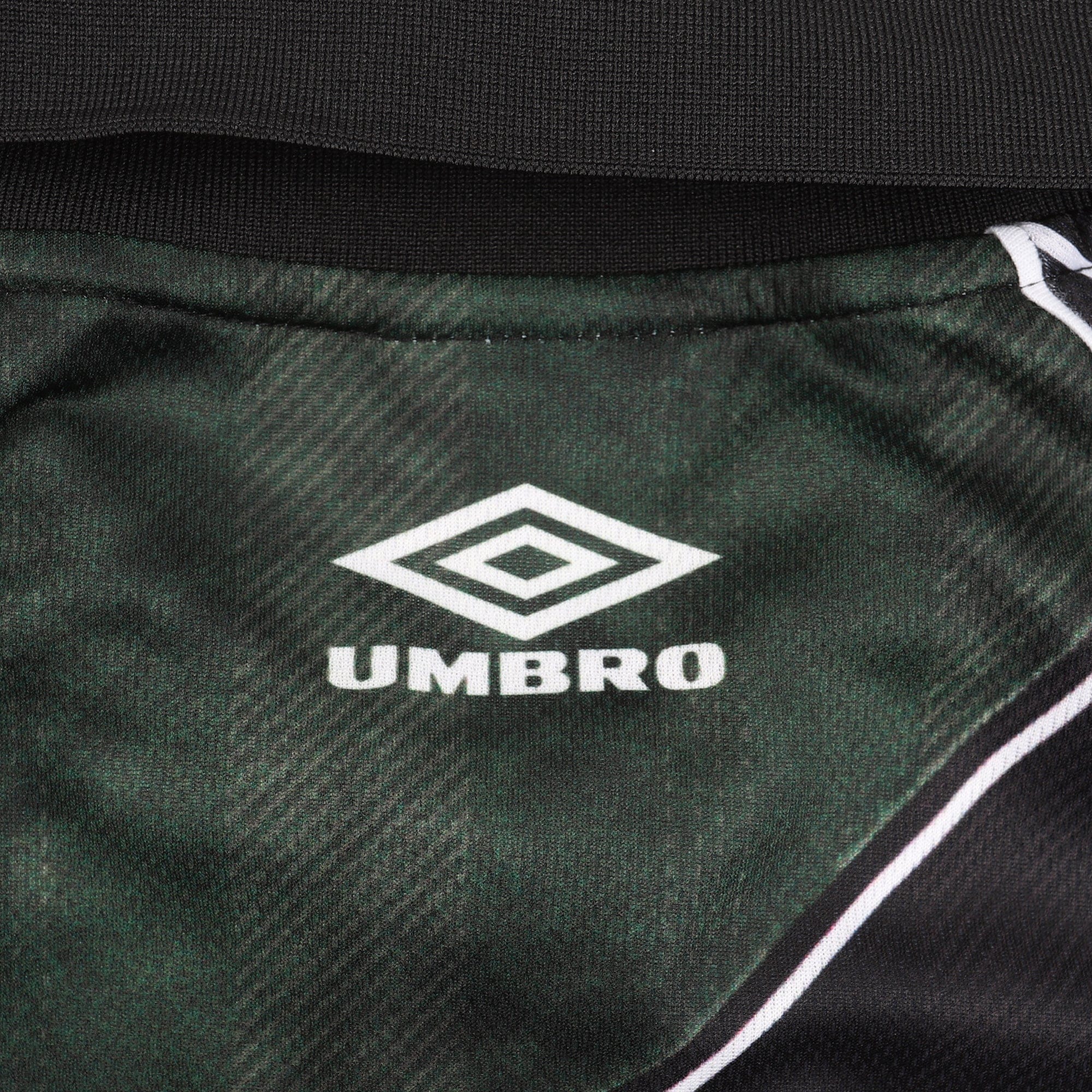 Umbro 95 96 LS Polo - Dark Green