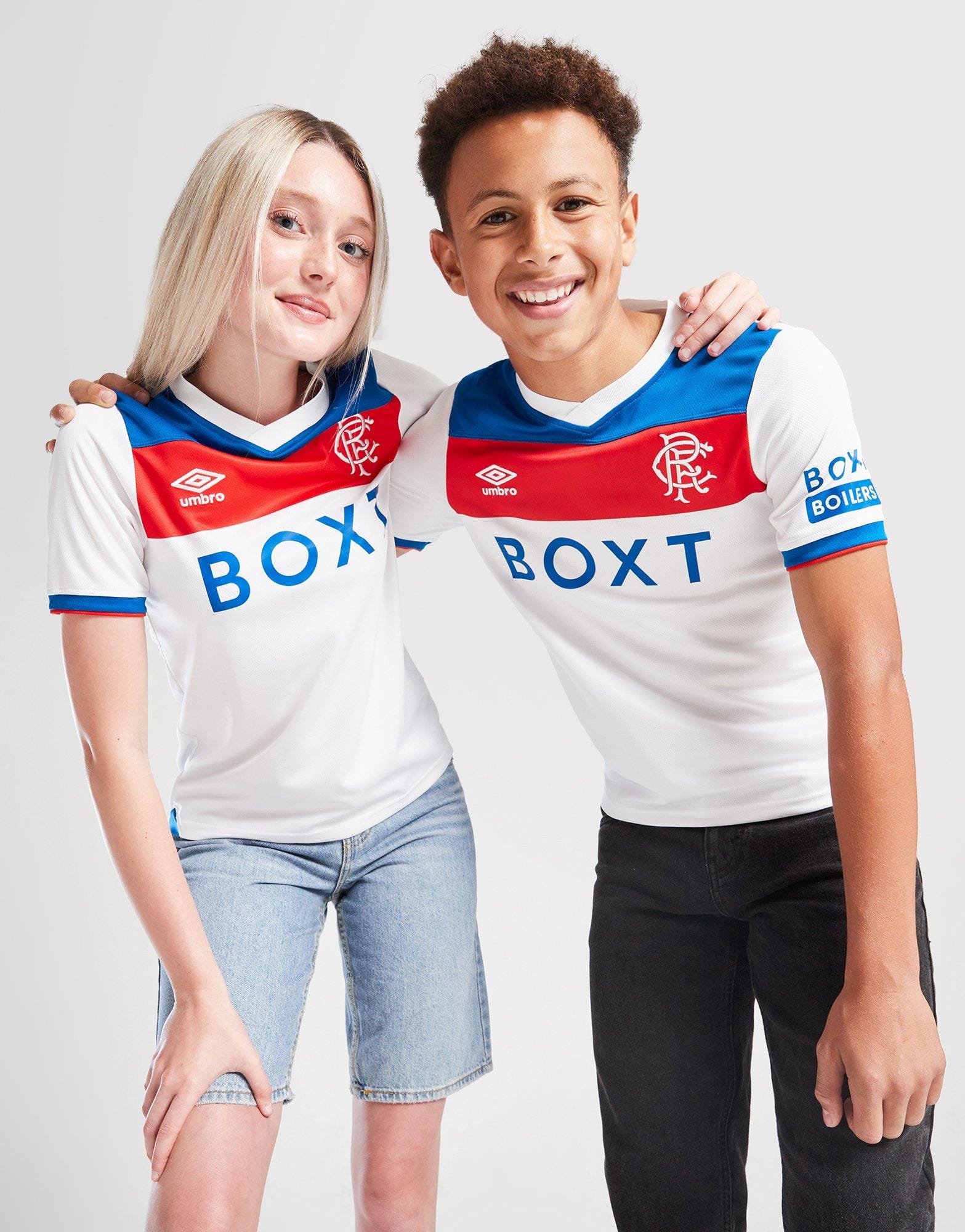 Umbro Rangers FC 2025/26 Away Shirt Junior's