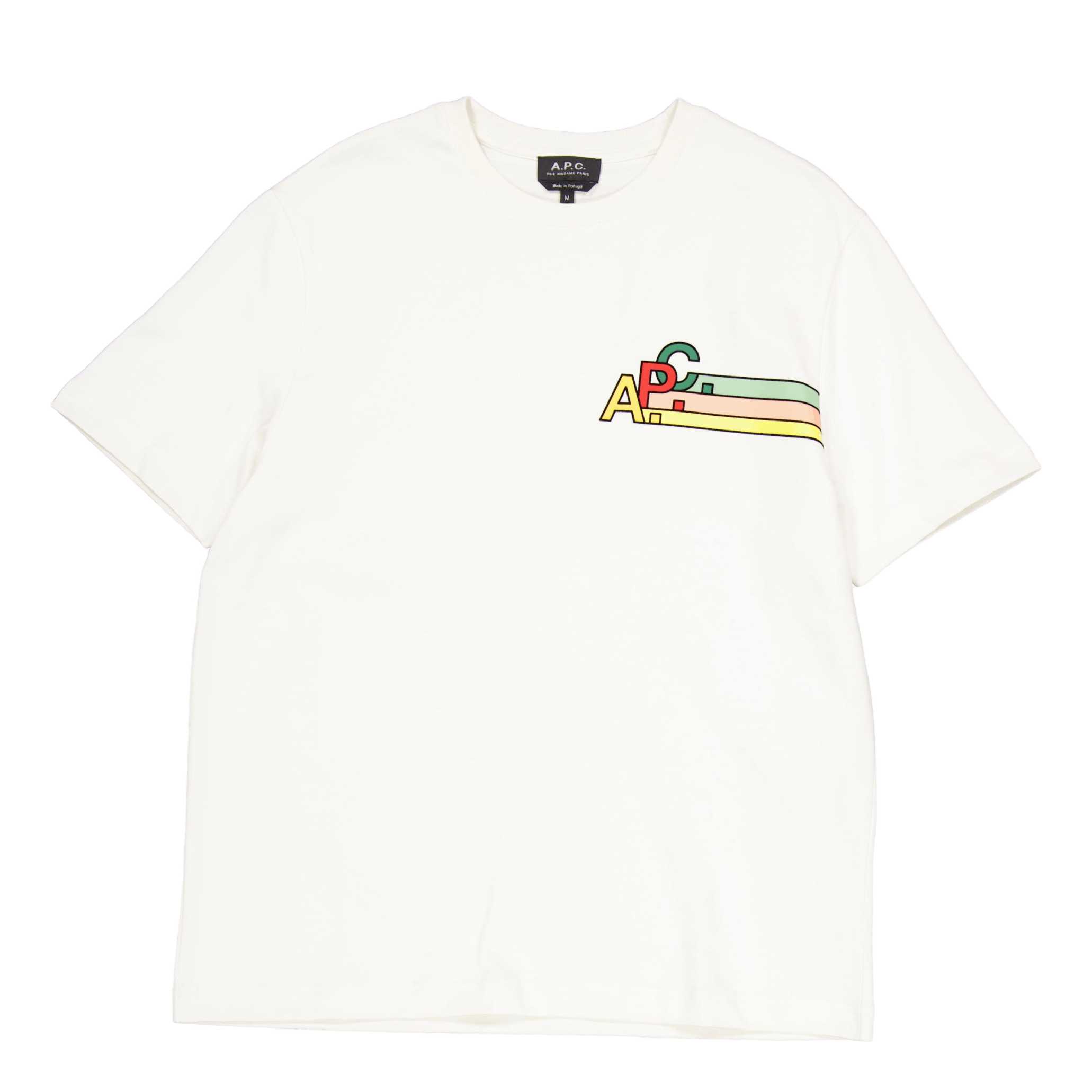 A.P.C. T - shirt Isaac Aag - craie