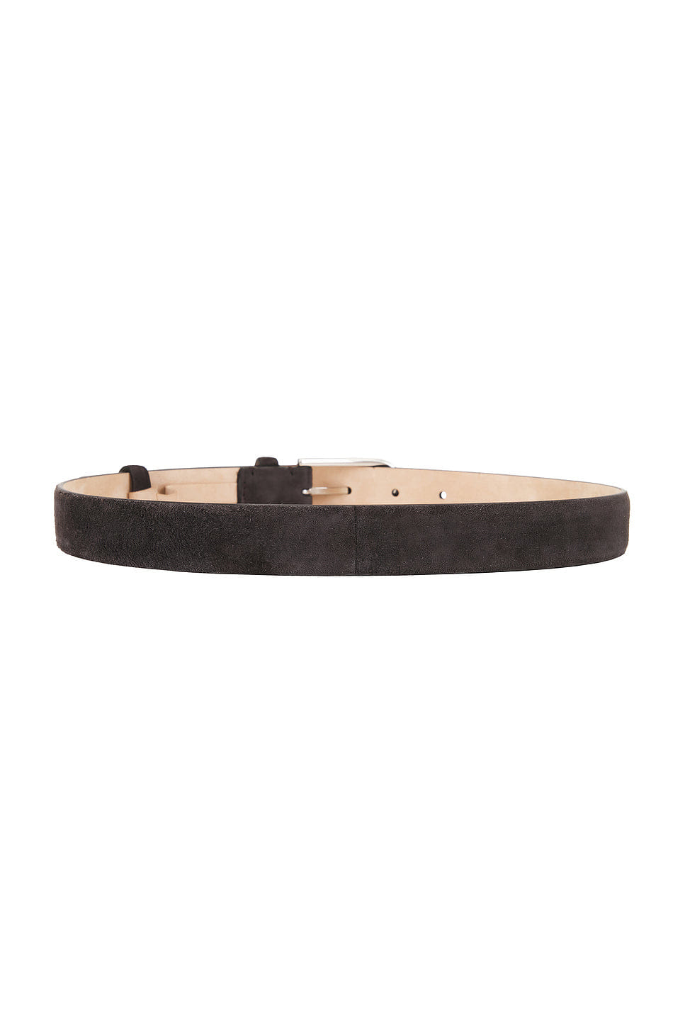 Khaite Dome 25 mm Suede Belt