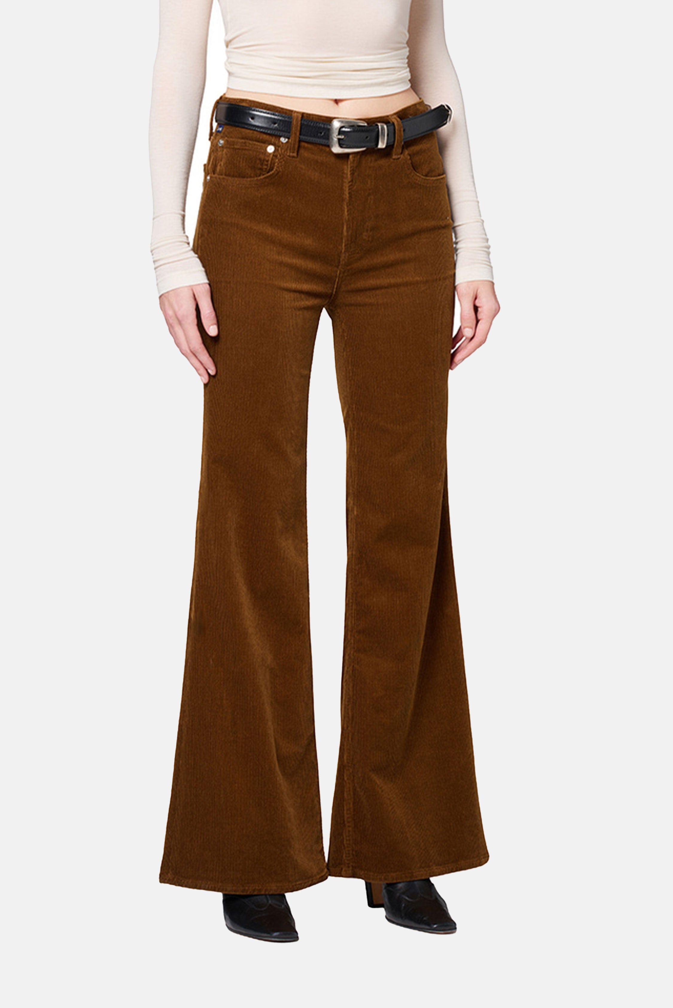 Citizens of Humanity PANTALONI KIMBERLY 70'S FLARE IN CORDUROY