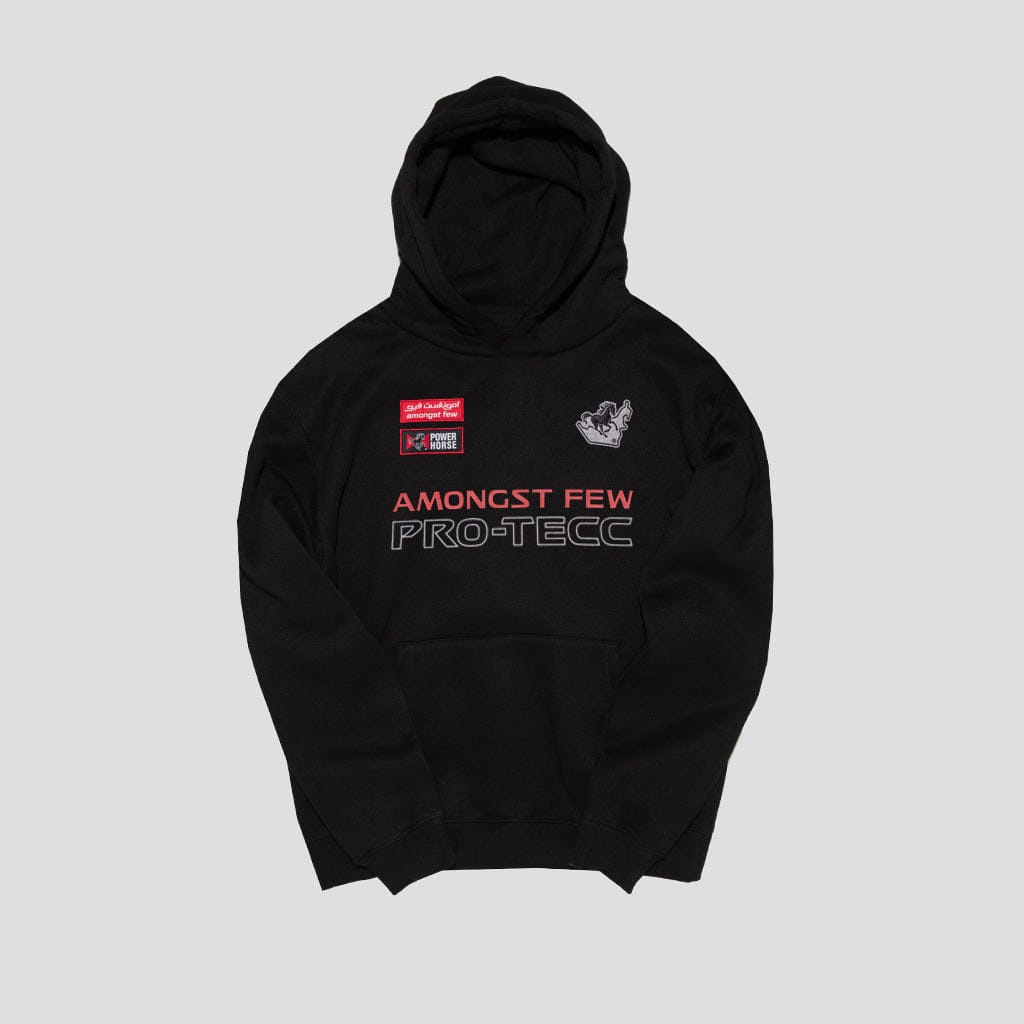Amongst Few x Power Horse - Pro - Tecc Hoodie (Black)