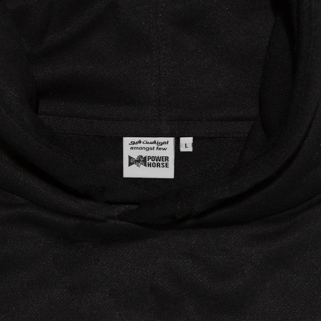 Amongst Few x Power Horse - Pro - Tecc Hoodie (Black)