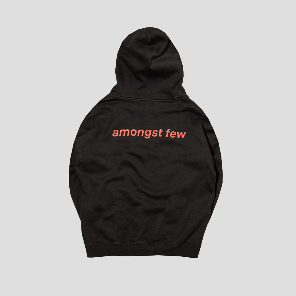 Amongst Few - Leisure Hoodie (Black/Red)
