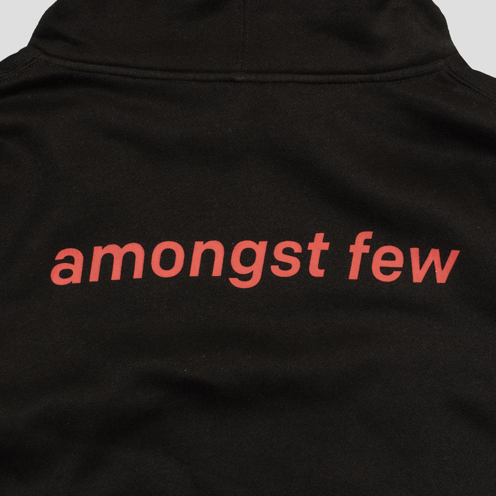 Amongst Few - Leisure Hoodie (Black/Red)