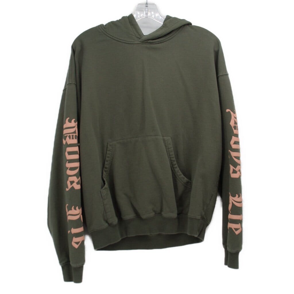 BOYS LIE HOODIE/PANTS 2 PC GREEN XS/S