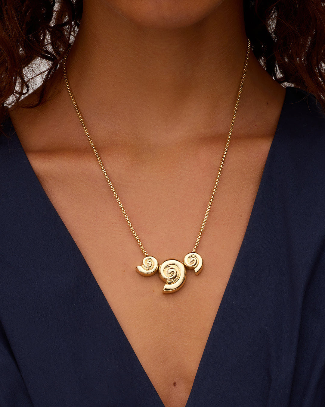 Summer 2026 Fashion Nautilus Statement Necklace