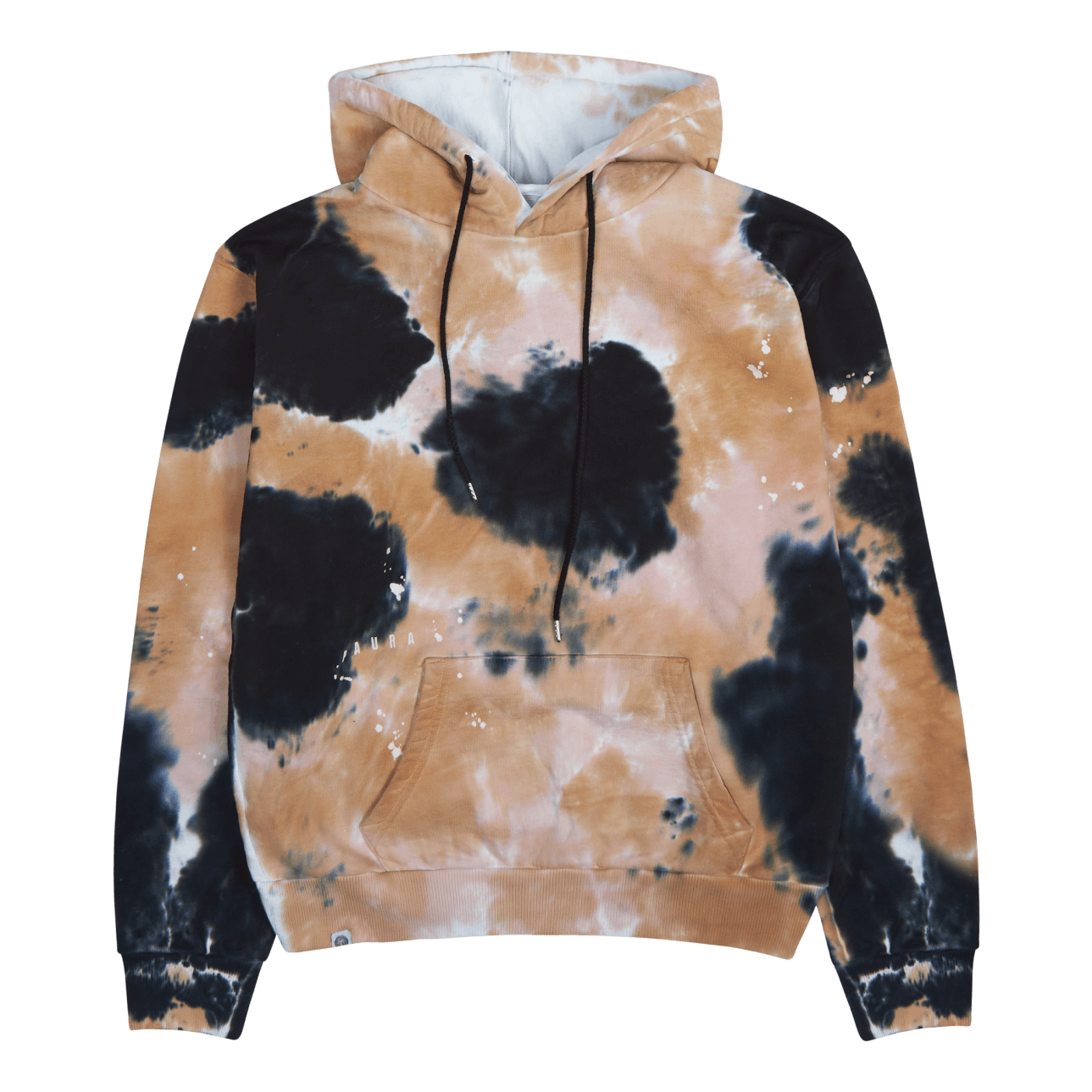 Paura Di Danilo Akim Hoodie T&d Black - rose - offwhite
