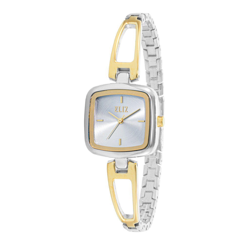 ELIZ ES8828L2TST Metal Case and Bracelet 3 - Hands Women's Watch