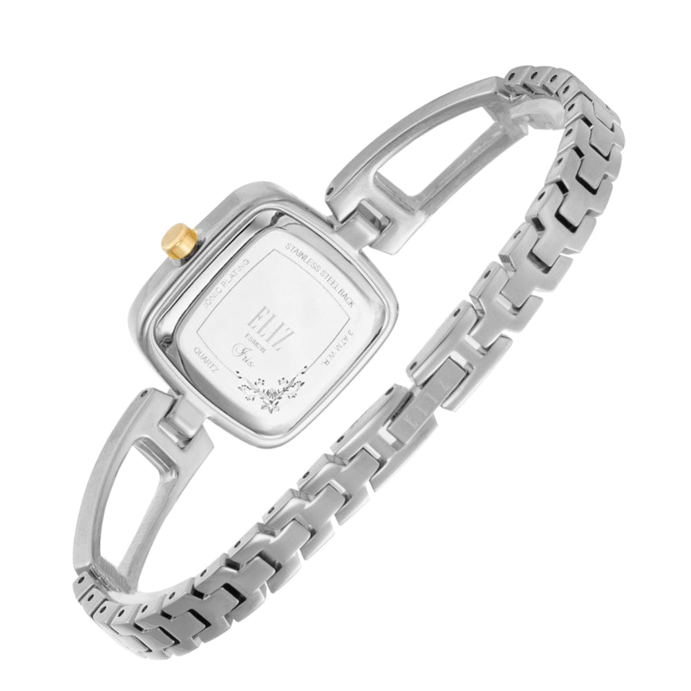 ELIZ ES8828L2TST Metal Case and Bracelet 3 - Hands Women's Watch