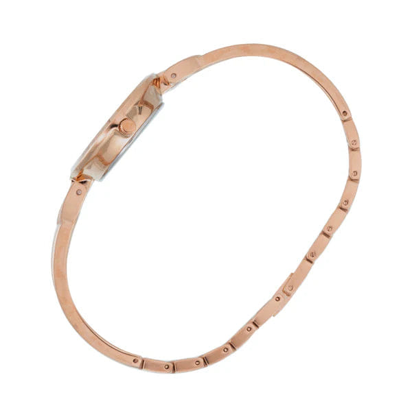 ELIZ ES8857L2RWR Metal Case and Bracelet 3 - Hands Women's Watch