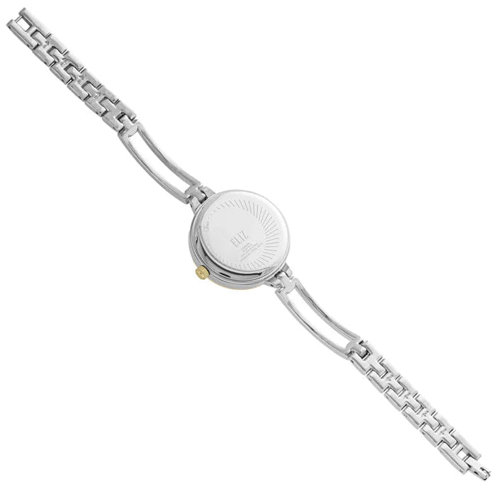 ELIZ ES8830L2TST Metal Case and Bracelet 3 - Hands Women's Watch