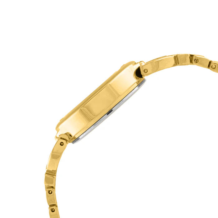 ELIZ ES8932L2GCG Metal Case and Bracelet 3 - Hands Women's Watch