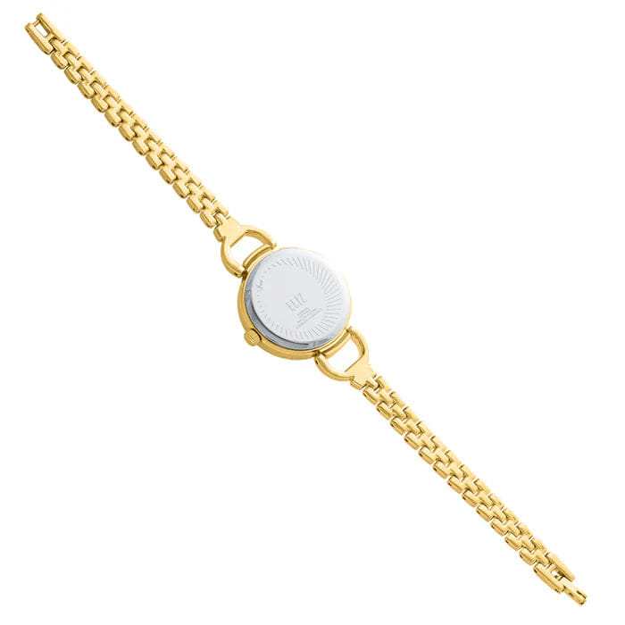 ELIZ ES8932L2GCG Metal Case and Bracelet 3 - Hands Women's Watch