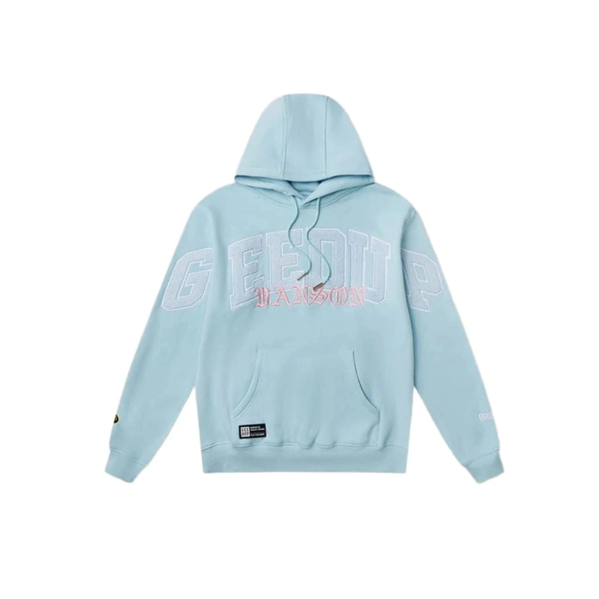 Geedup Team Logo x Vanson Hoodie Light Blue (2026)