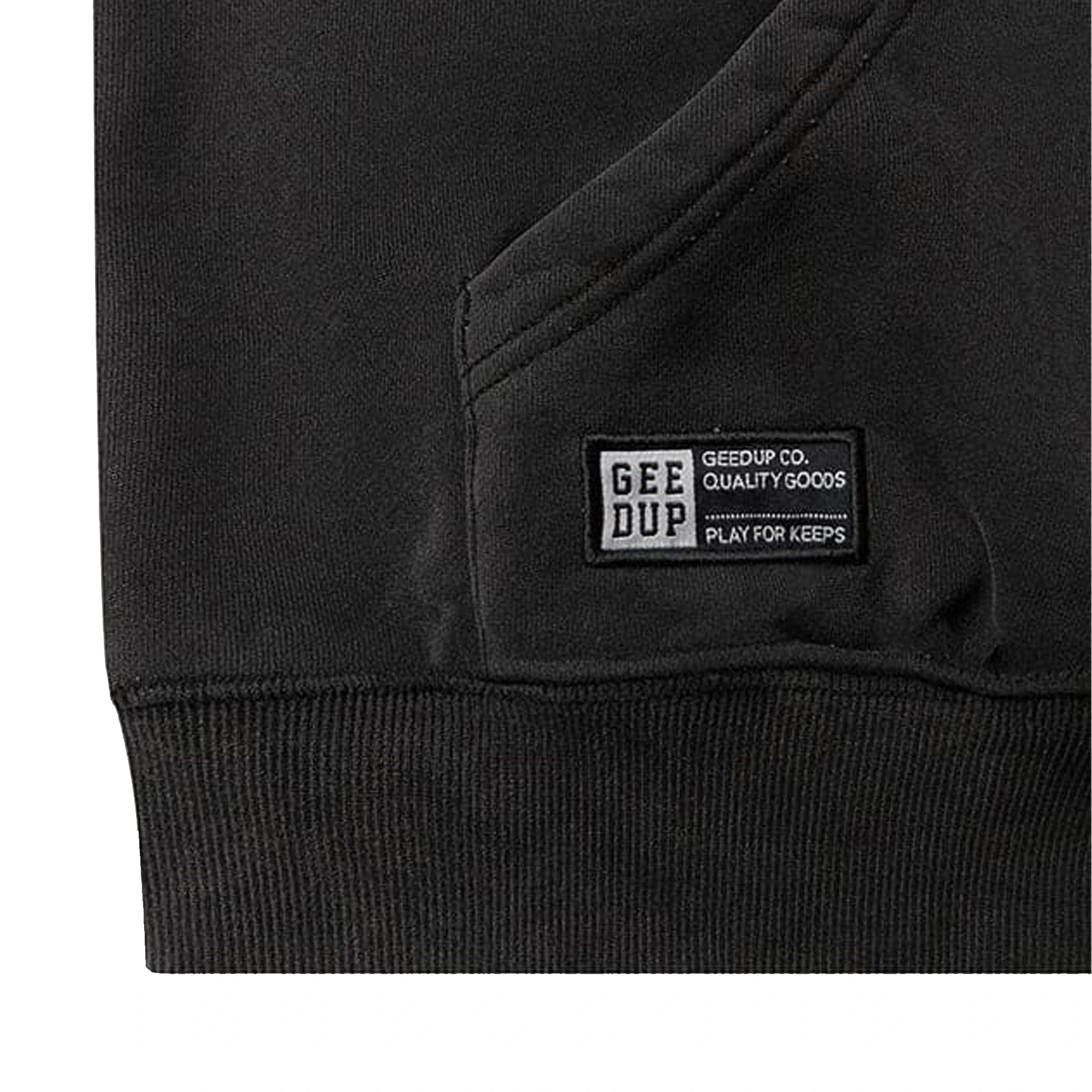 Geedup Dobermann Hoodie Washed Black (2025)