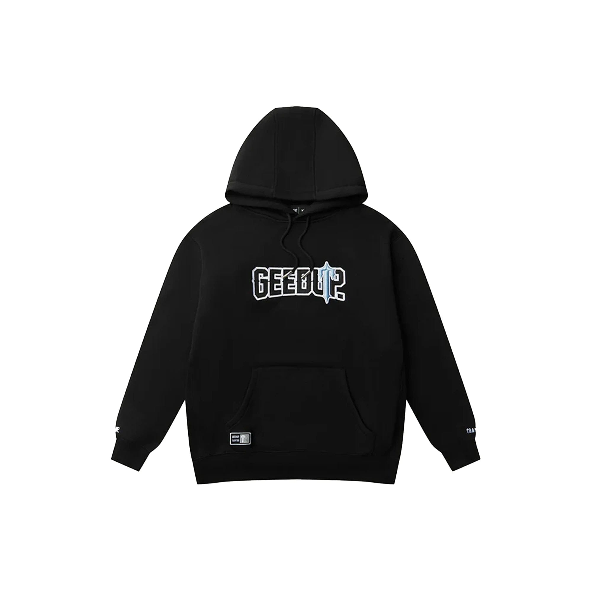 Geedup x Trapstar PFK x Irongate Hoodie Black / Cool Blue (2025)