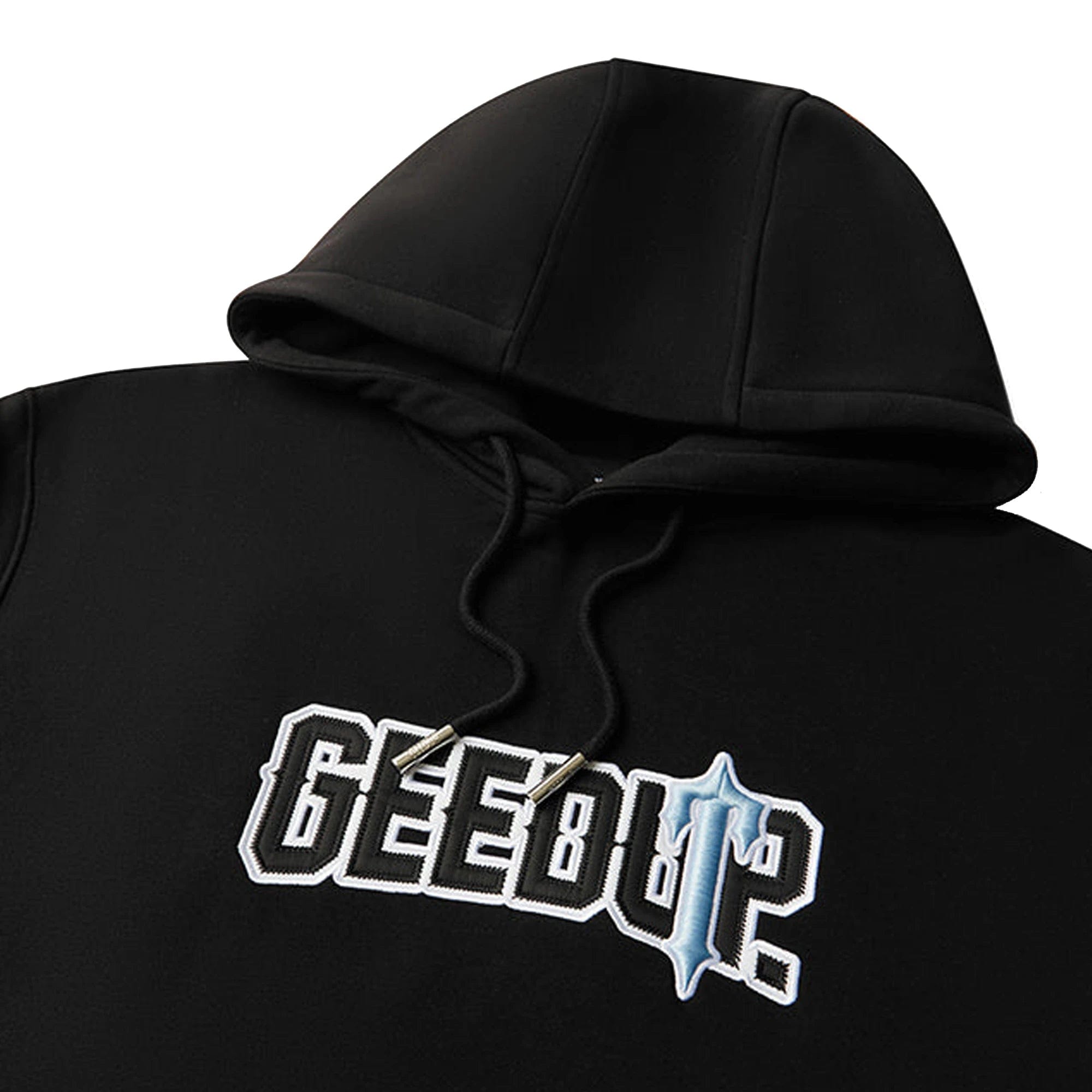 Geedup x Trapstar PFK x Irongate Hoodie Black / Cool Blue (2025)