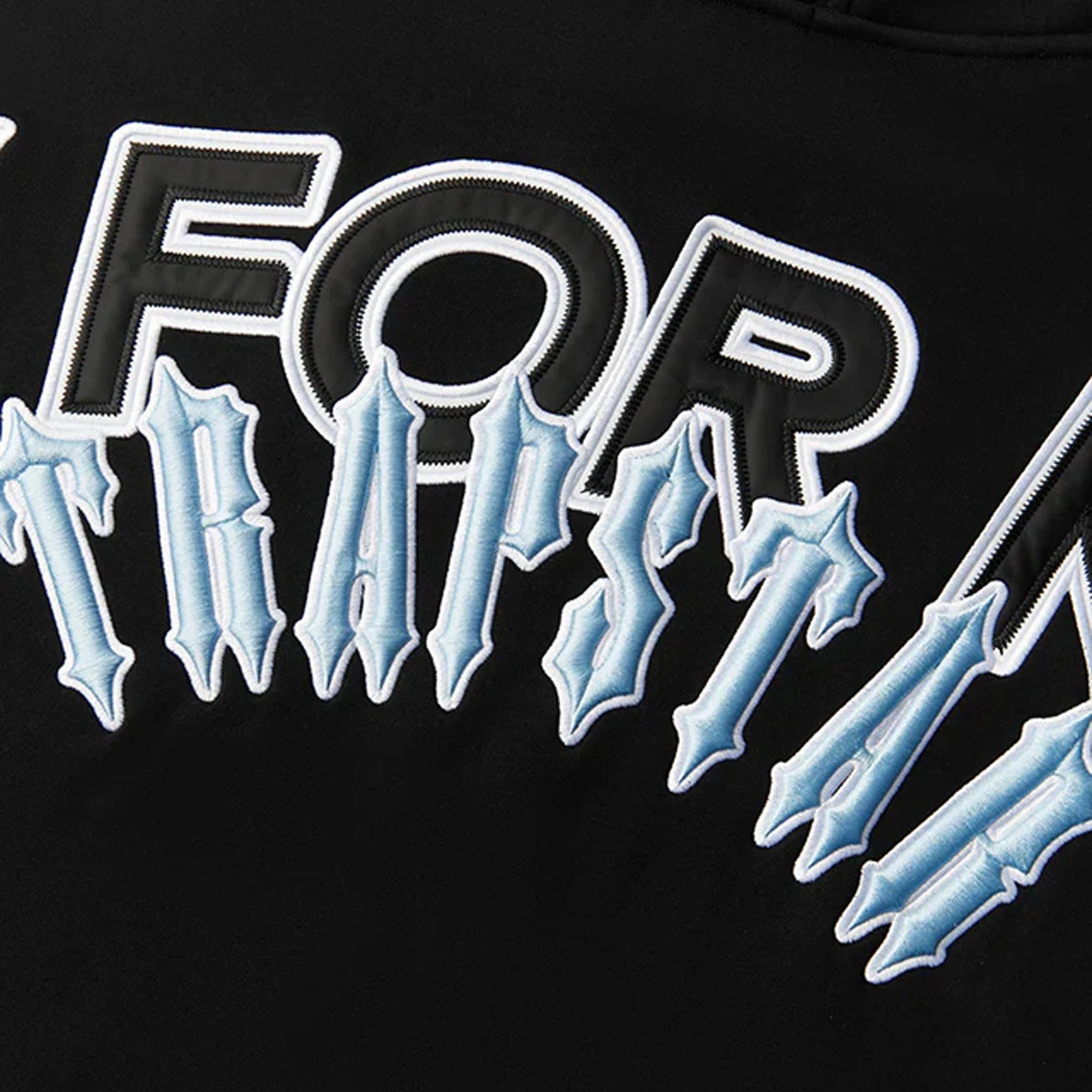 Geedup x Trapstar PFK x Irongate Hoodie Black / Cool Blue (2025)
