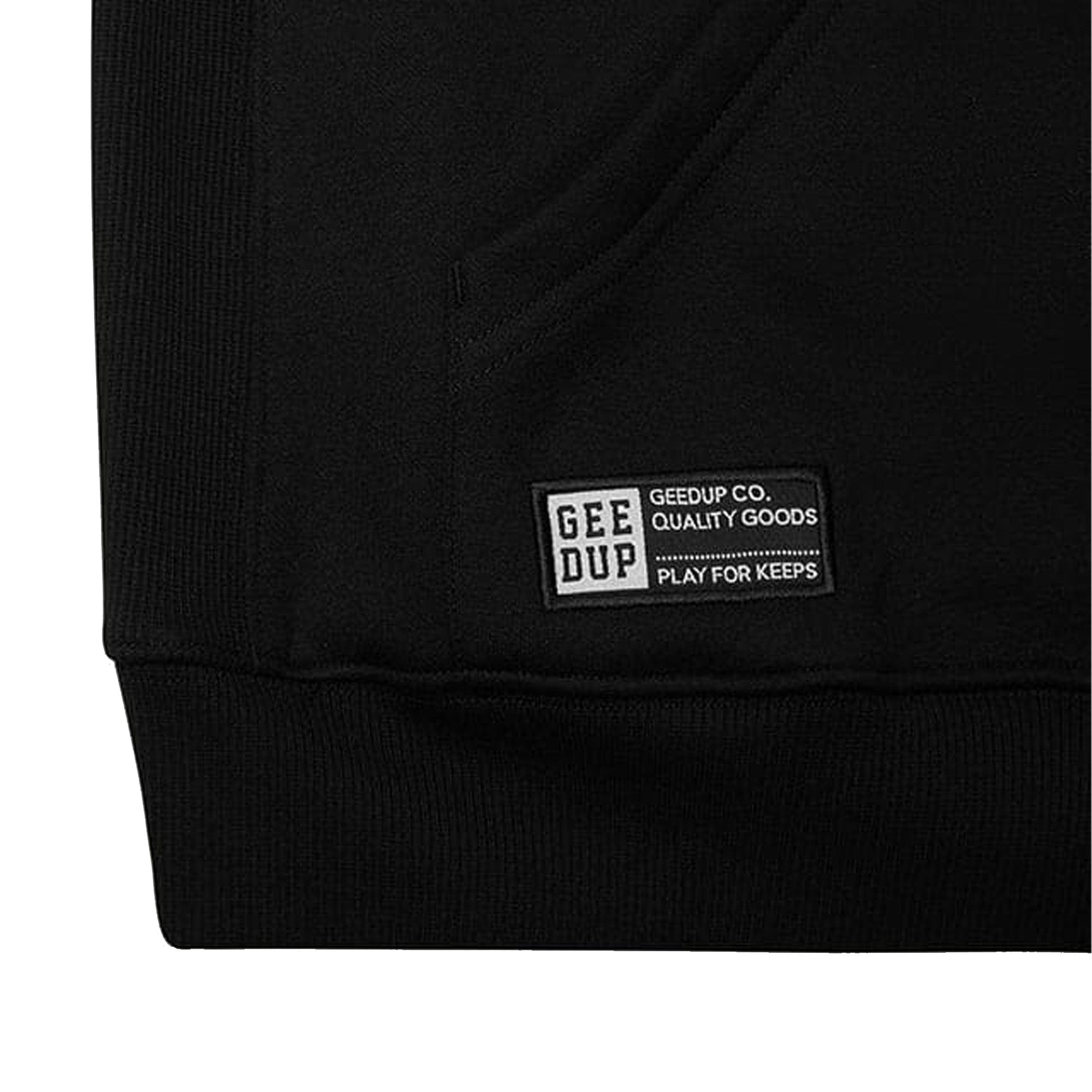 Geedup PFK Script Hoodie Black / Orange (2025)