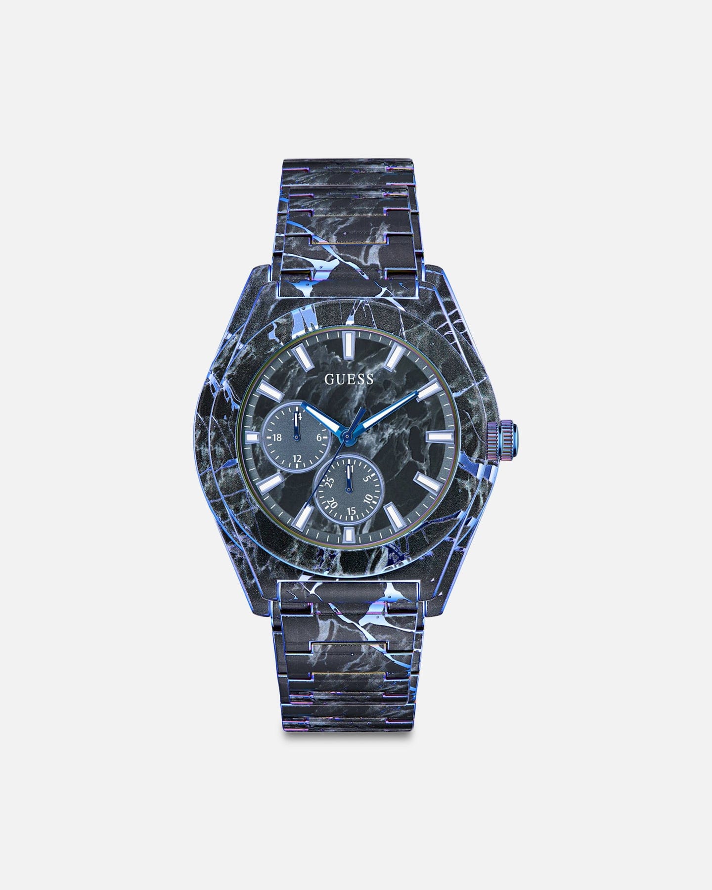 GUESS Mainline Flash Blue Bracelet Watch Blue