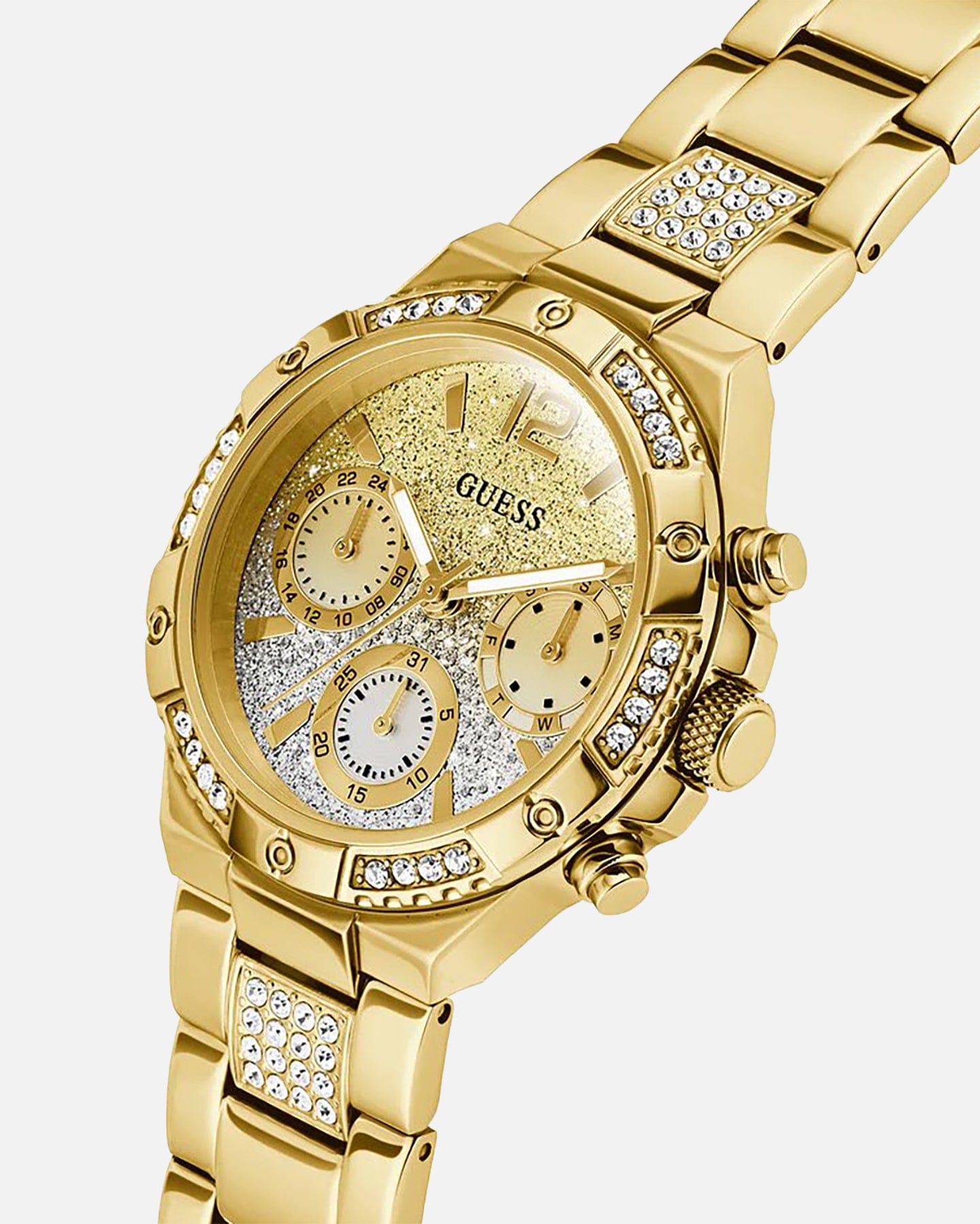GUESS Mainline Harlow Bracelet Watch Gold