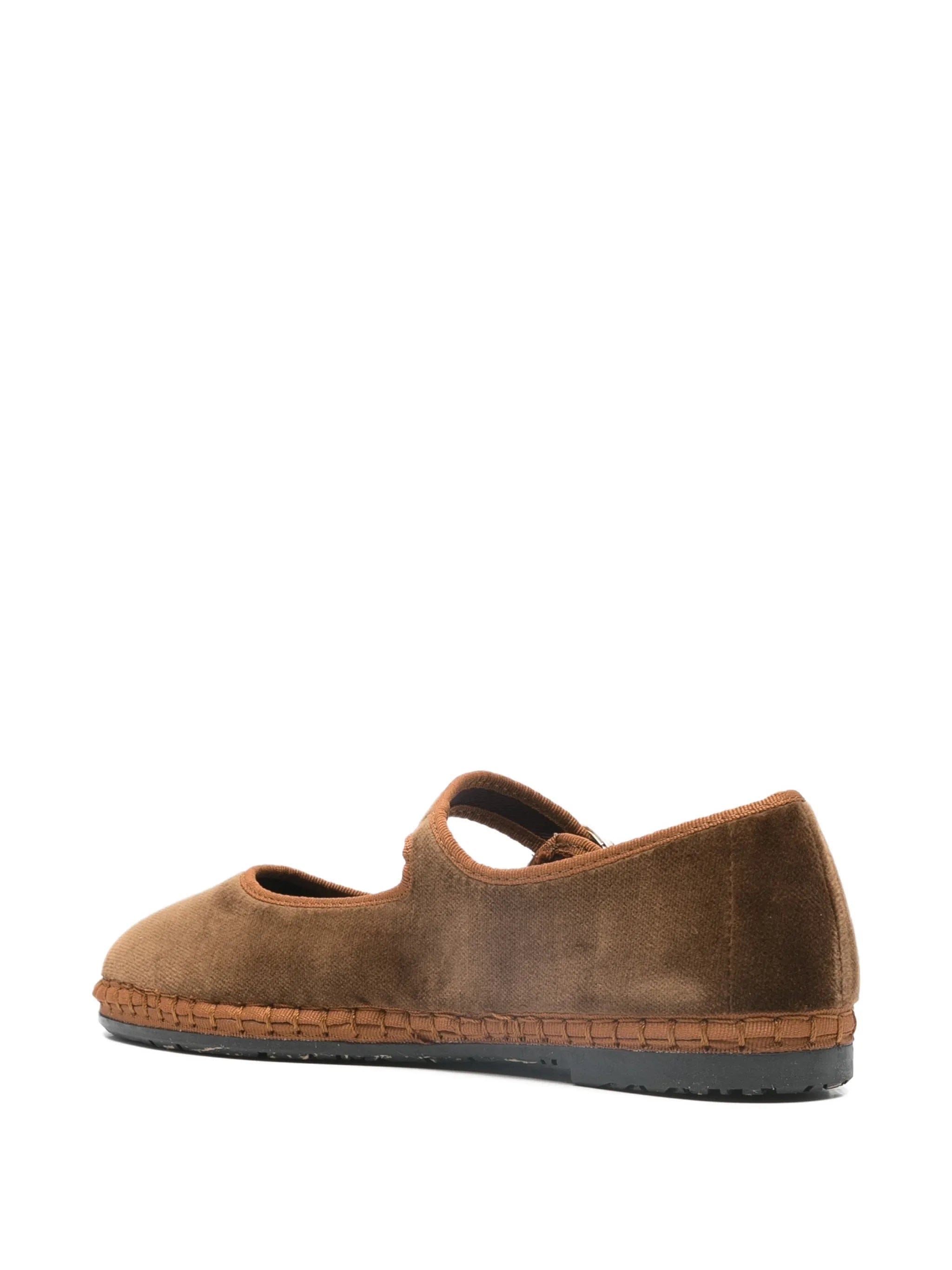 Flabelus Yoki maryjane buckle flats