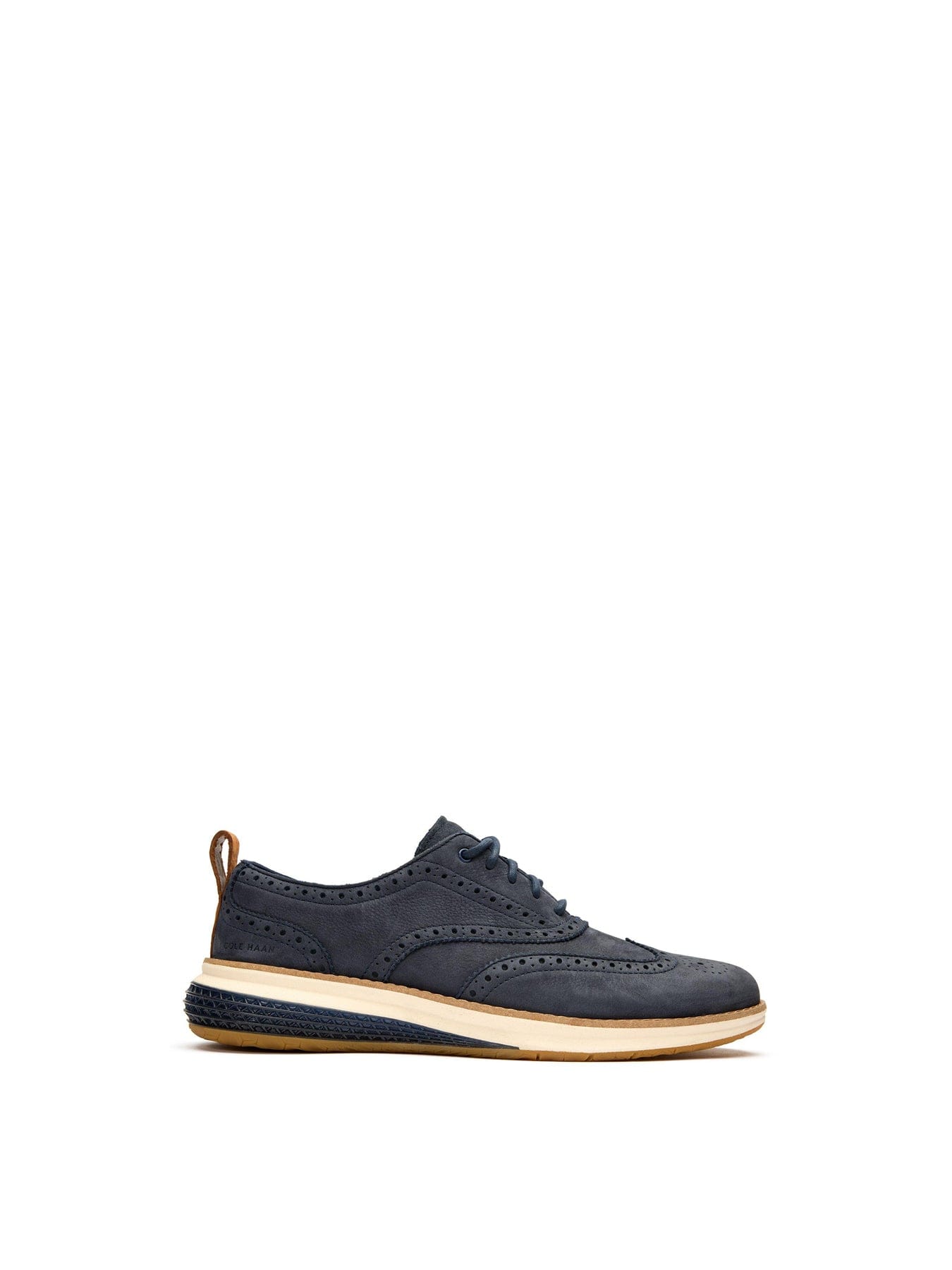 Cole Haan Original Grand Energy Weave Wingtip Shoes Blue