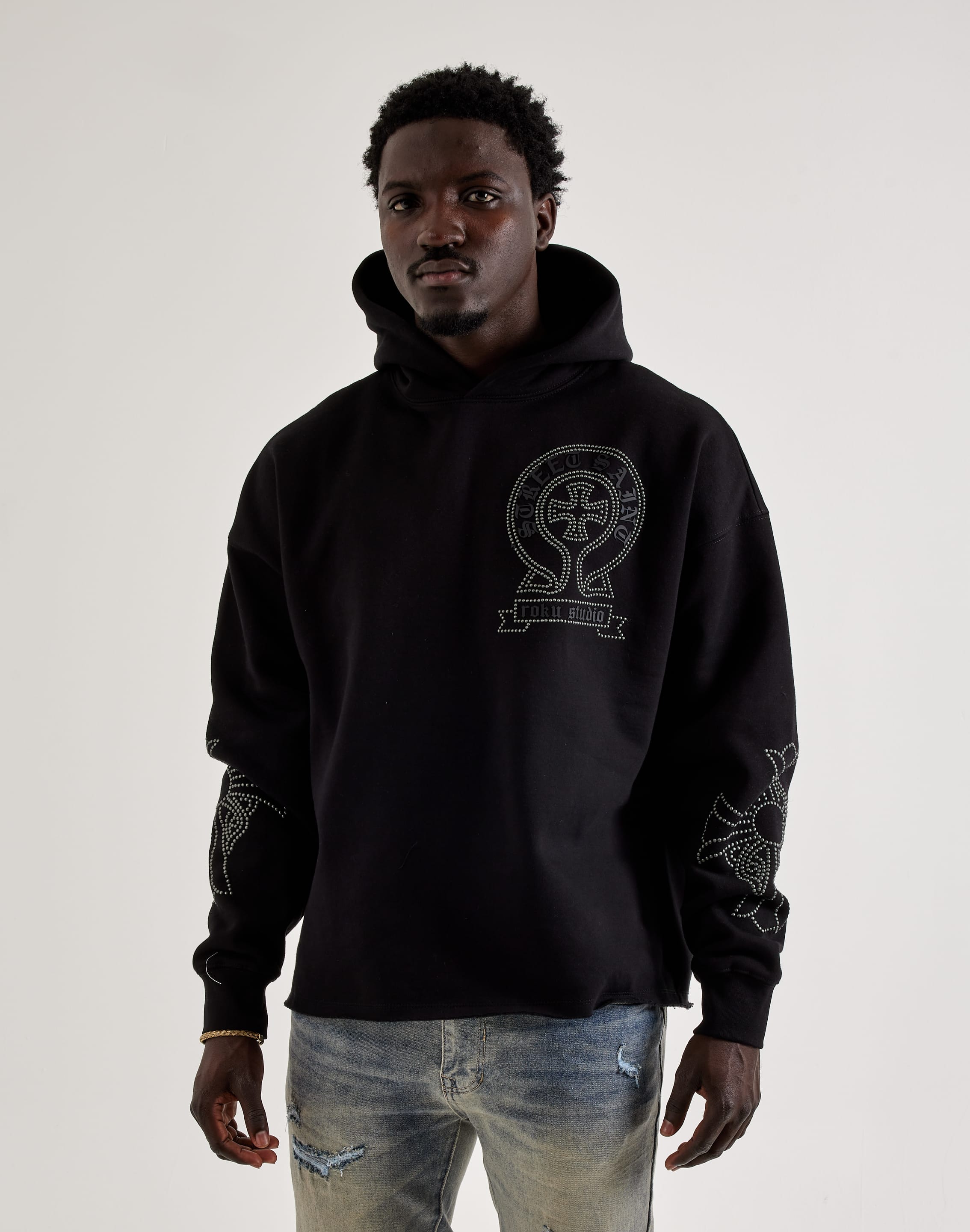 Roku Studio Chrome Pullover Fleece Hoodie