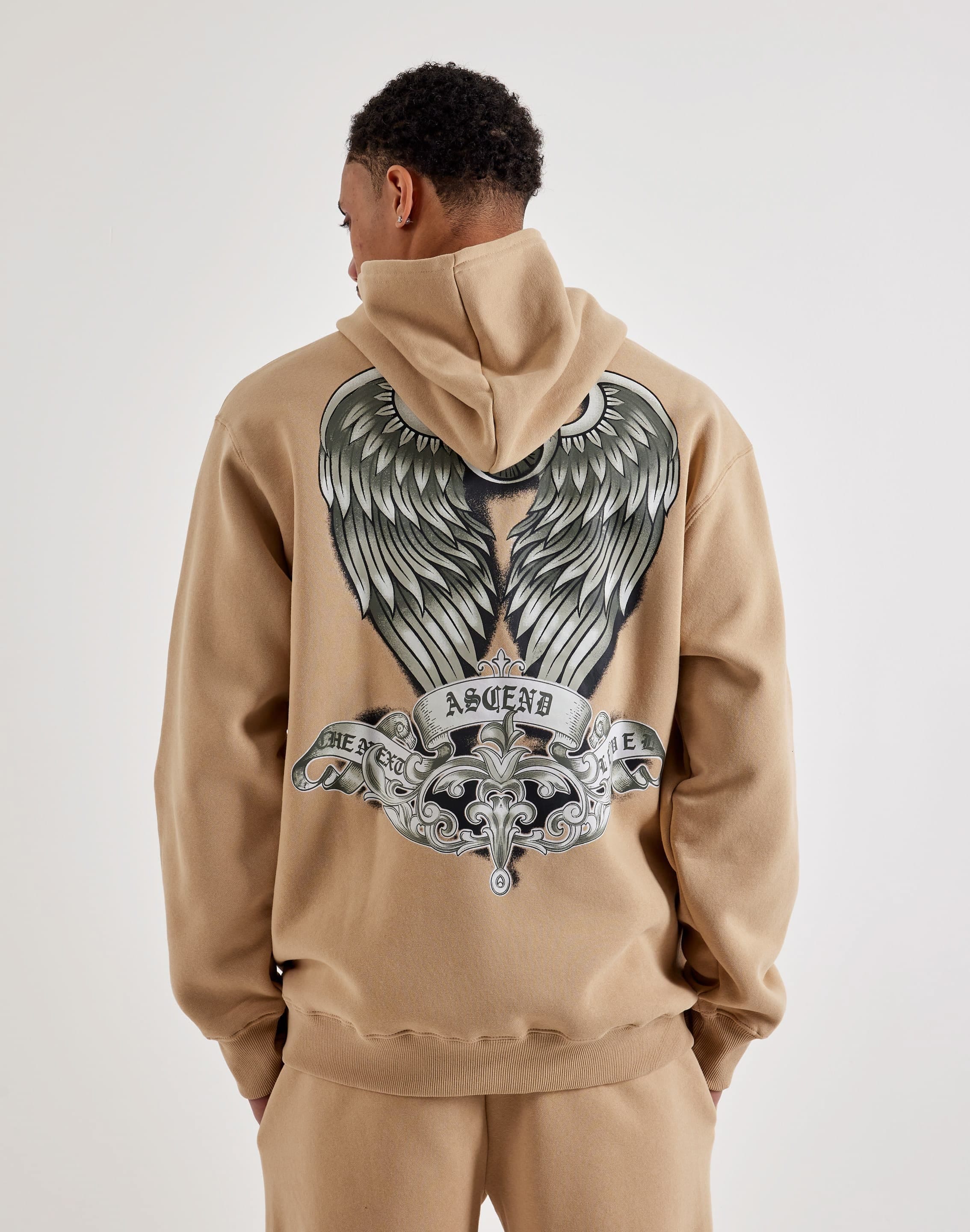 Von Dutch Wing Graphic Pullover Hoodie