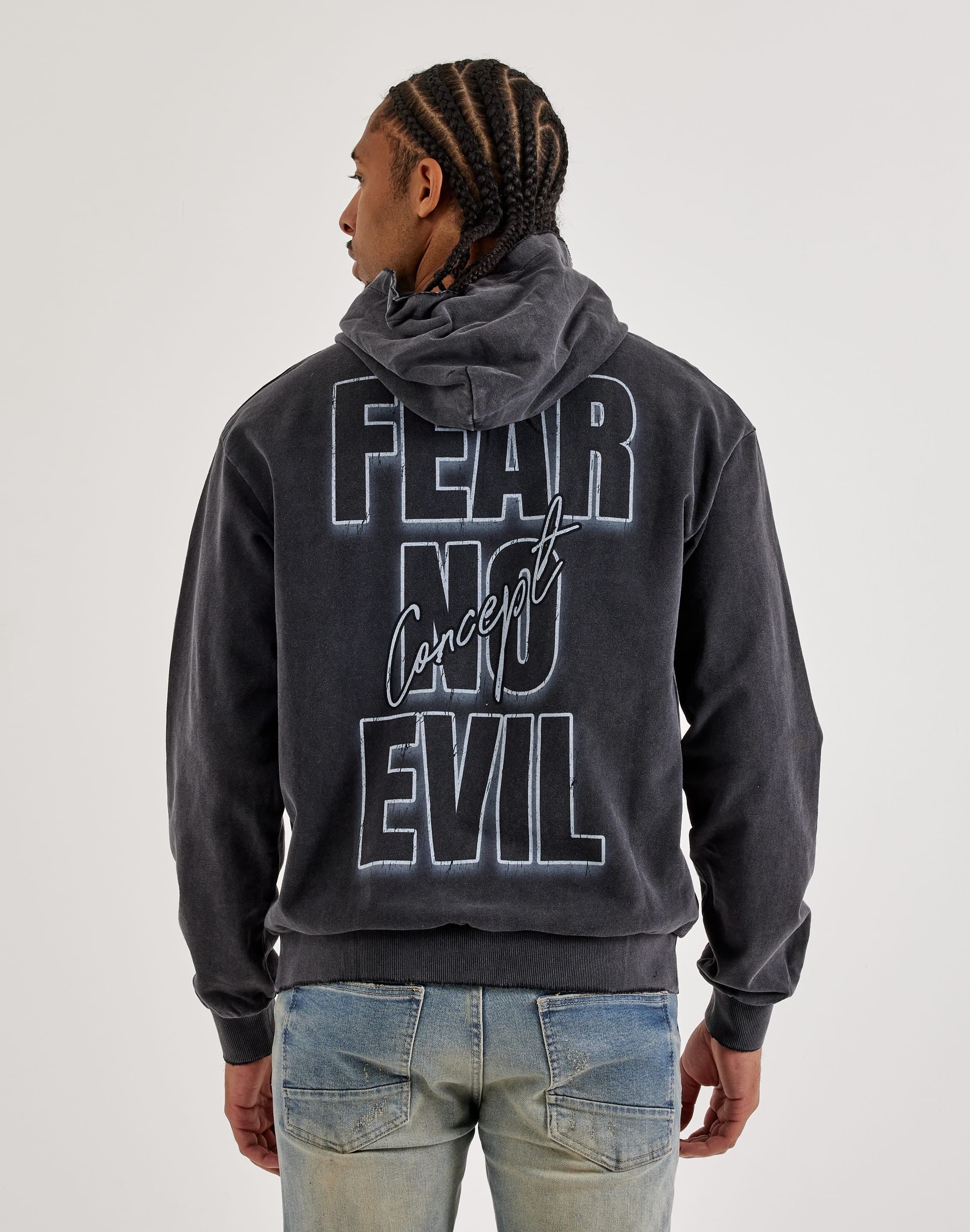Concept Fear No Evil Pullover Fleece Hoodie