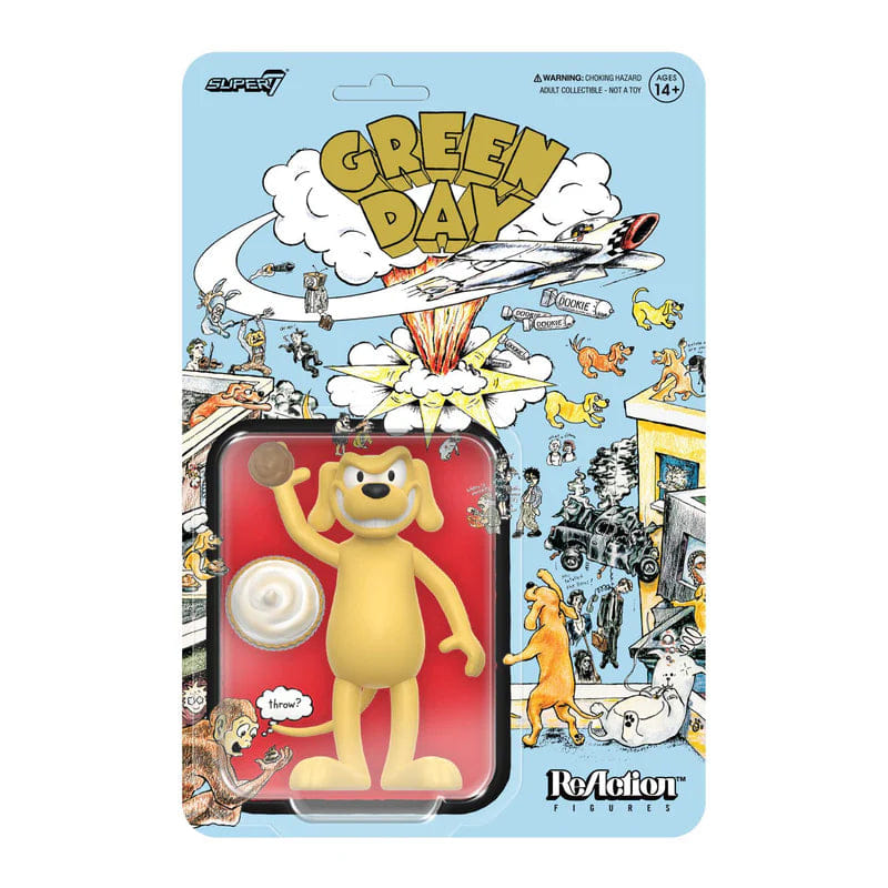 3dretro GREEN DAY ReAction Figure - Dookie Dog