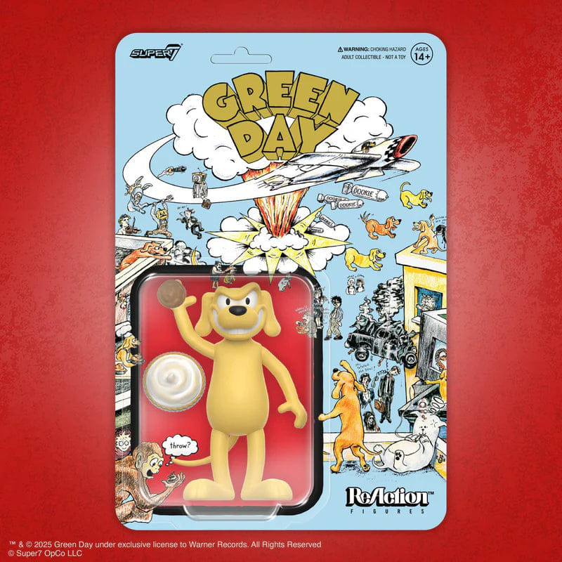 3dretro GREEN DAY ReAction Figure - Dookie Dog