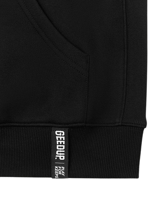 Geedup Play For Keeps Hoodie Black Black Orange