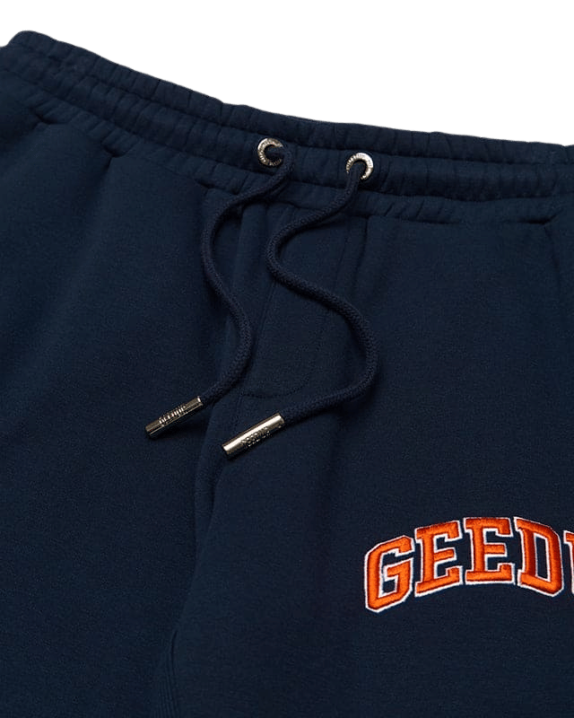 Geedup Team Logo Trackpants Navy Burnt Orange