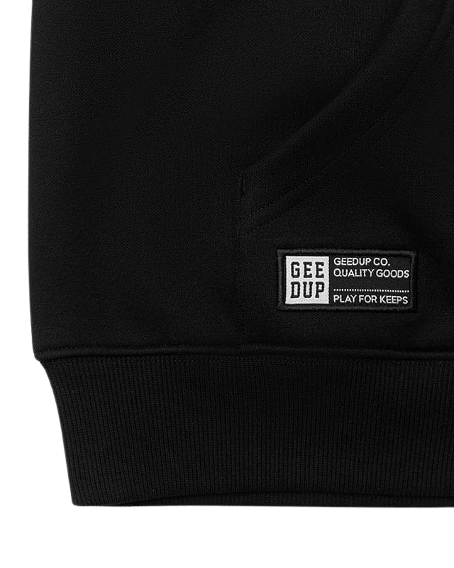 Geedup Handstyle Hoodie Black Lavender
