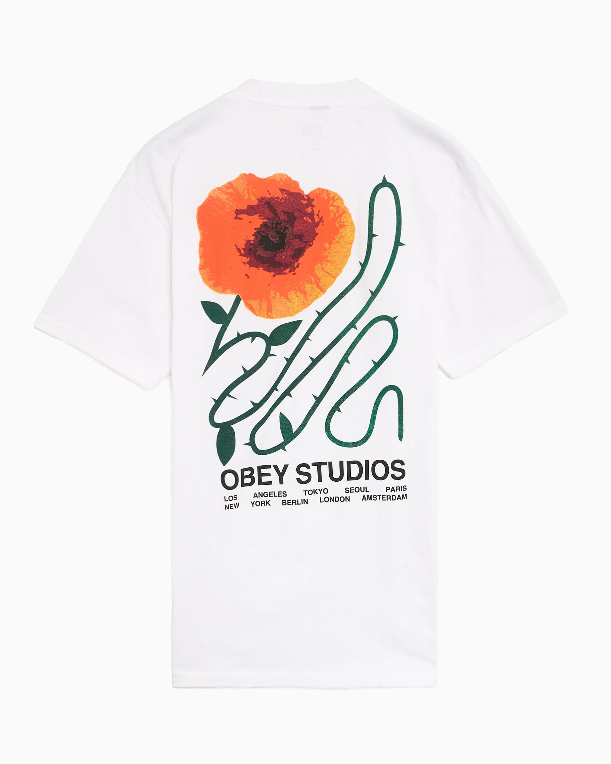 OBEY Clothing Camiseta con gráfico OBEY Clothing Moves Of Life para hombre