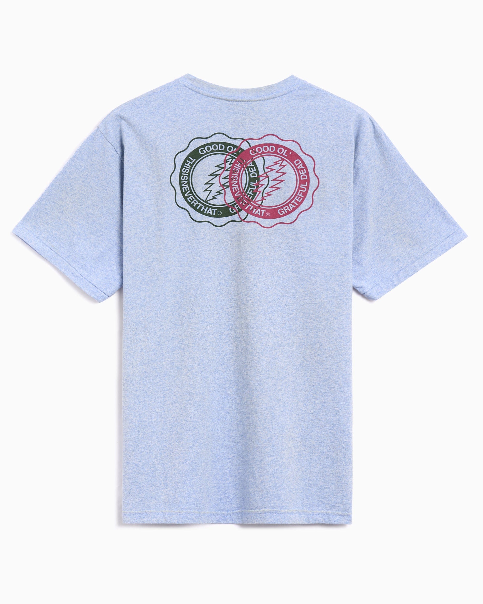 Thisisneverthat® Camiseta thisisneverthat® x Grateful Dead Overlap Lightning Bears para hombre