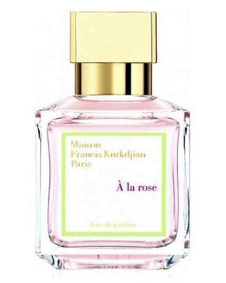 By Maison Francis Kurkdjian A La Rose