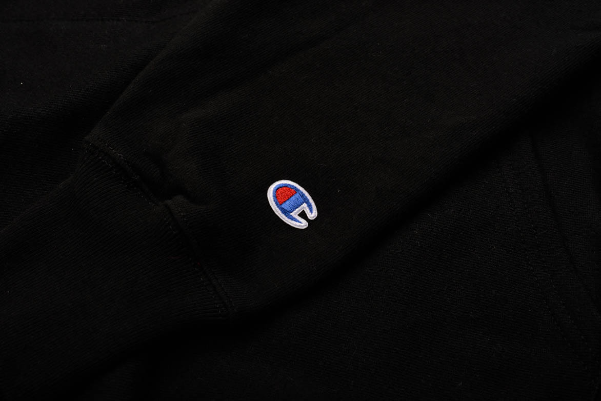 Lapstone & Hammer_ LAPSTONE AUTUMN BLOCK HOODIE - BLACK